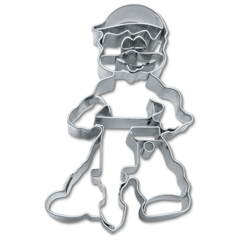 Städter - Cookie cutter Construction worker - 6,5 cm