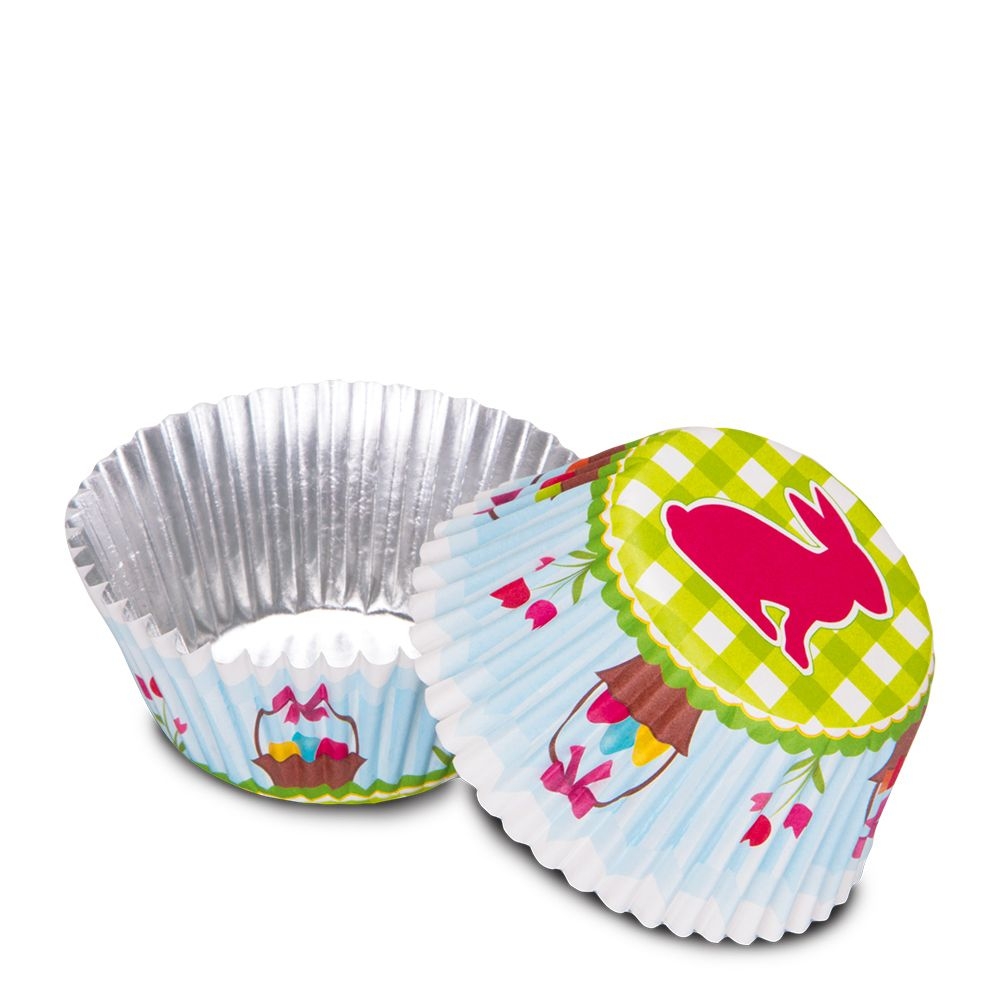 Städter - Papierbackform - ø 50 x 35 mm - 50 Stück - verschieden Muster