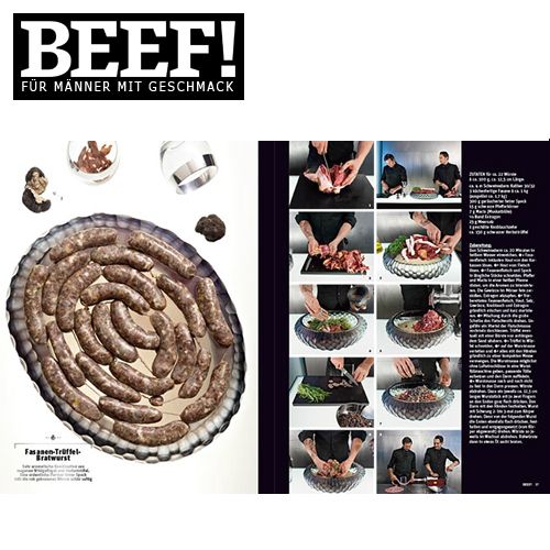 Nr. 12 BEEF! Für Männer mit Geschmack 4/2012 - König der Würste
