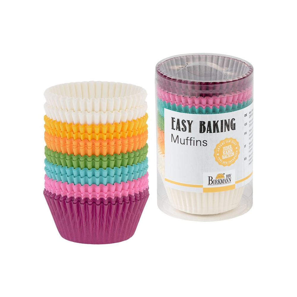 RBV Birkmann -  Muffin-Papierbackförmchen, bunt