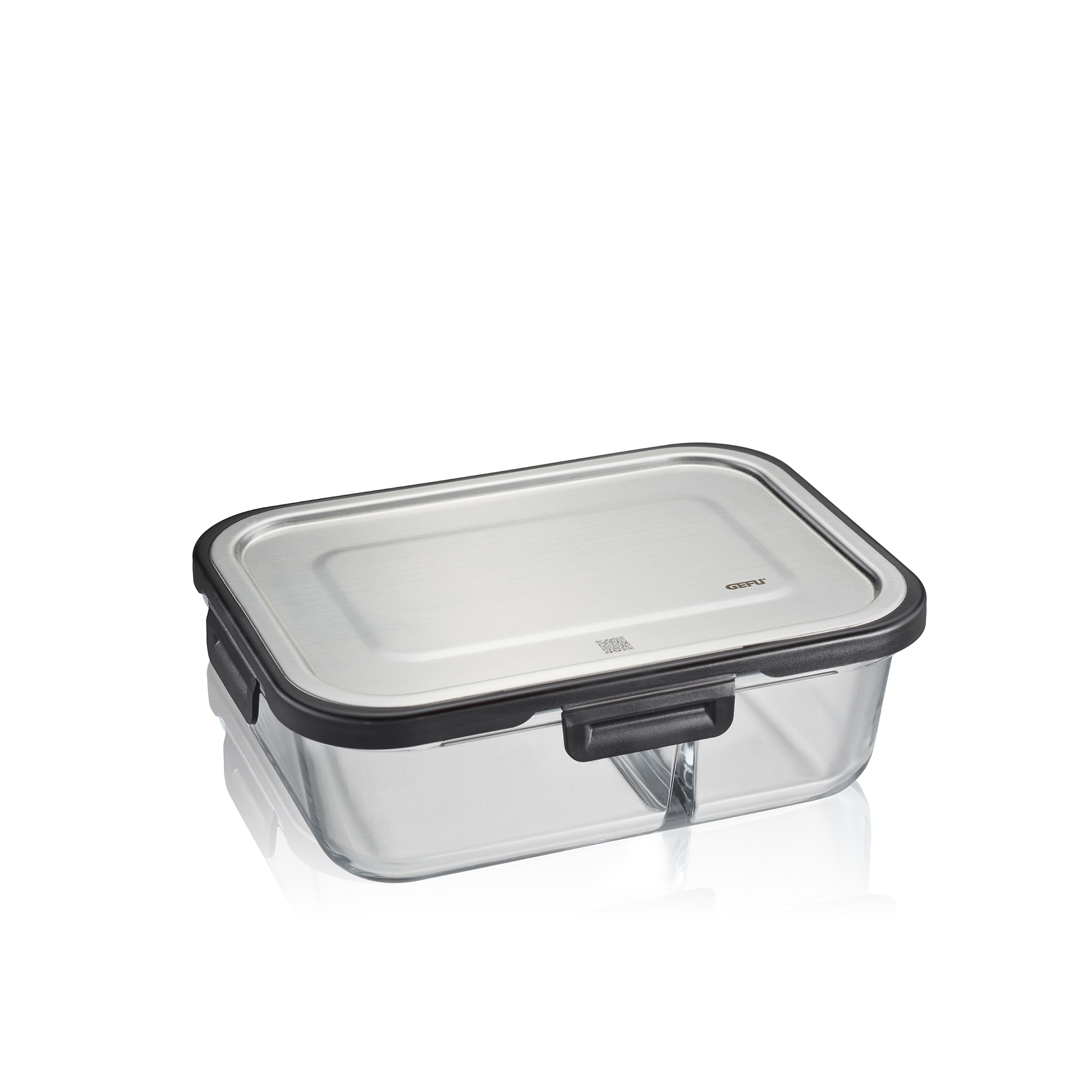 Gefu - Frischhaltedose MILO rechteckig geteilt 300 ml + 500 ml Gefu - Frischhaltedose MILO rechteckig geteilt 300 ml + 500 ml