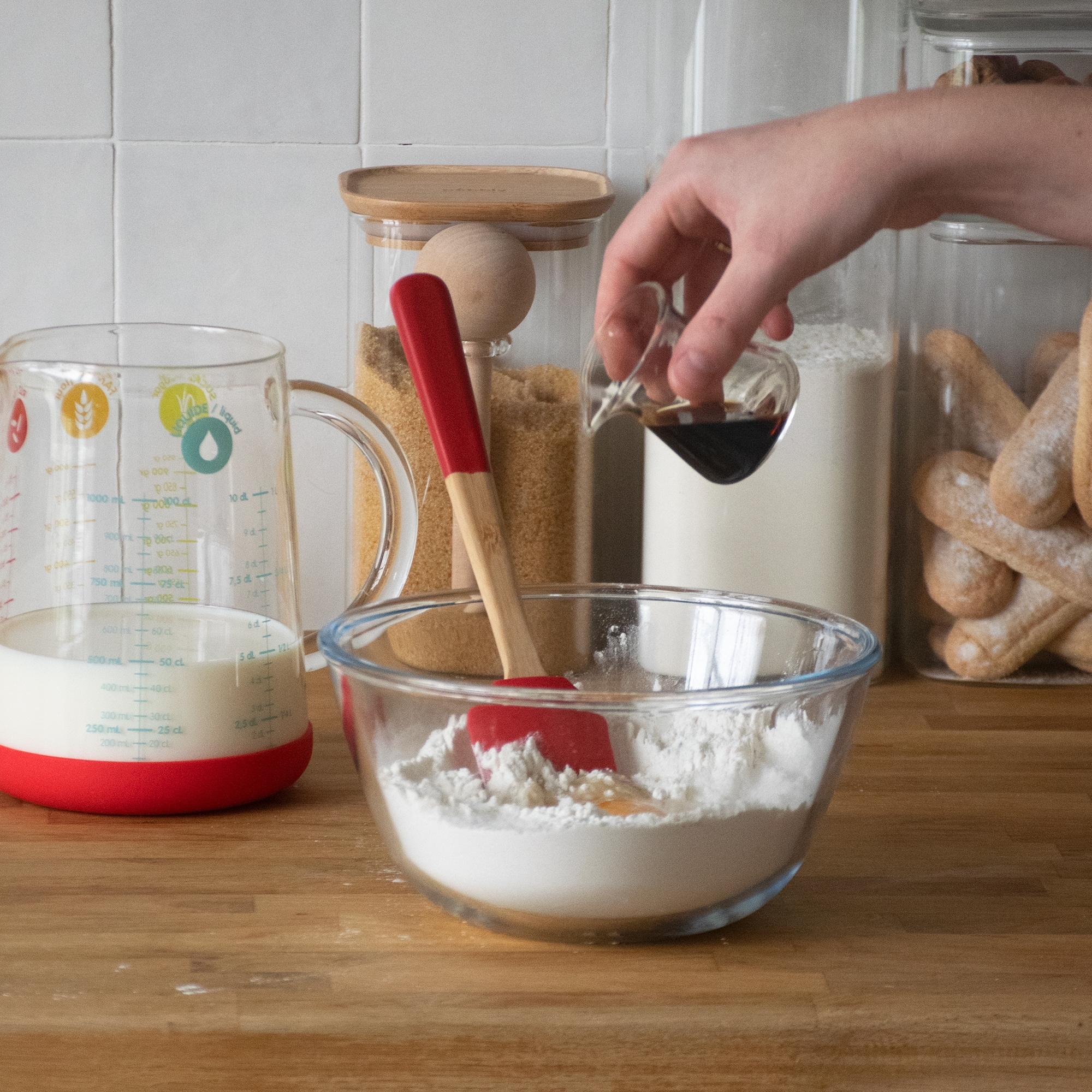 Pebbly - Measuring cup 50 ml - Blue
