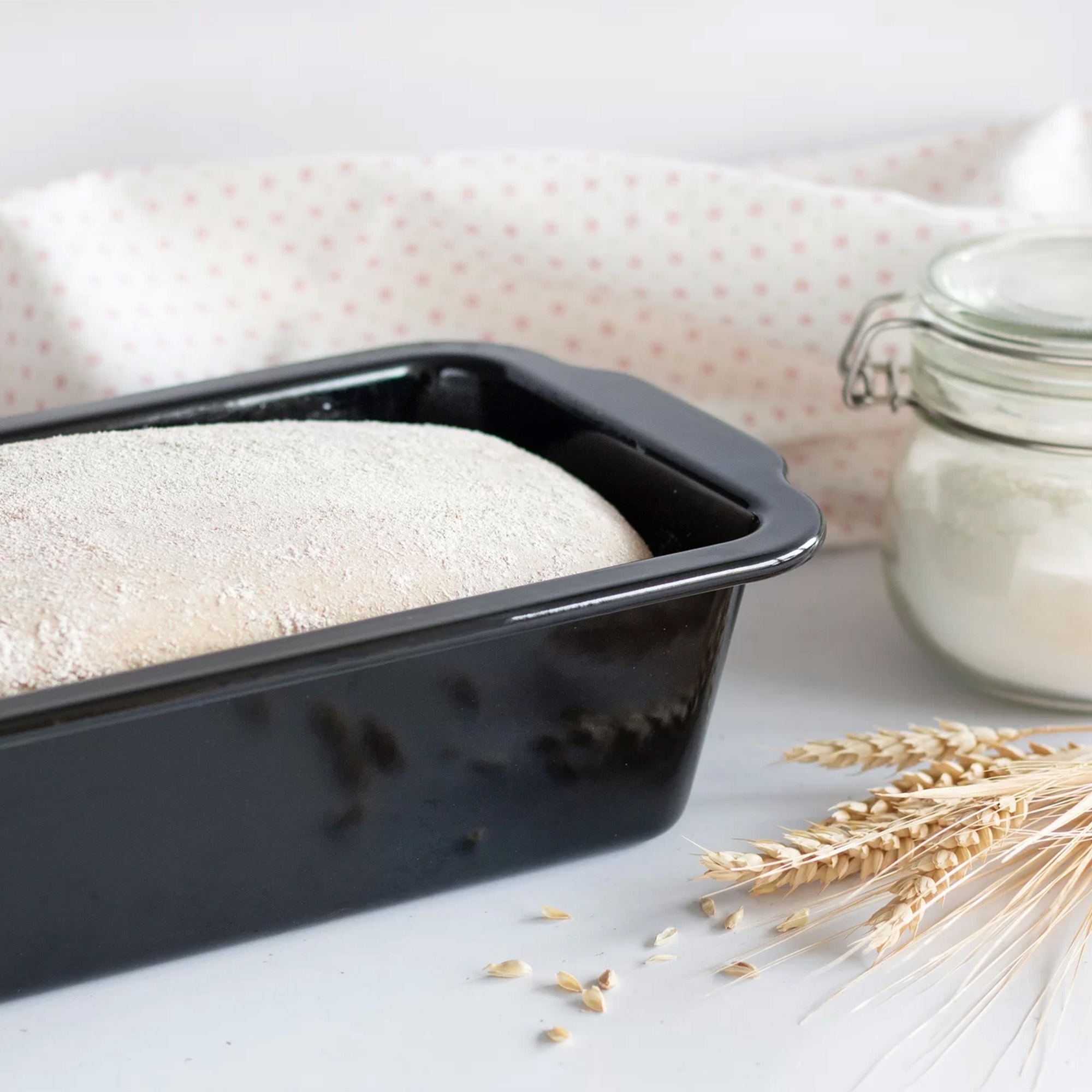 Städter Brotbackform aus Emaille, 26 cm