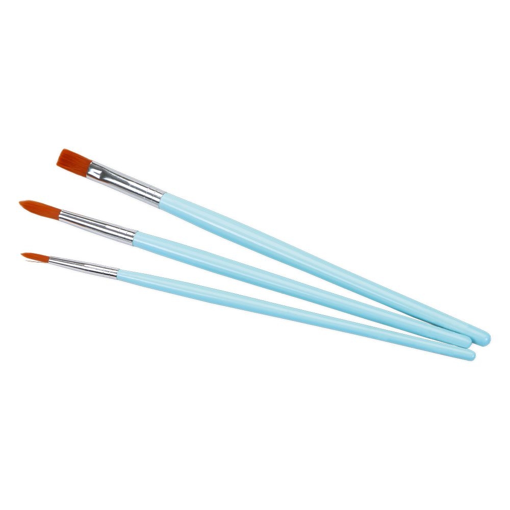Städter - Brushes for food colour - 2 / 6 / 12 - Set, 3 brushes