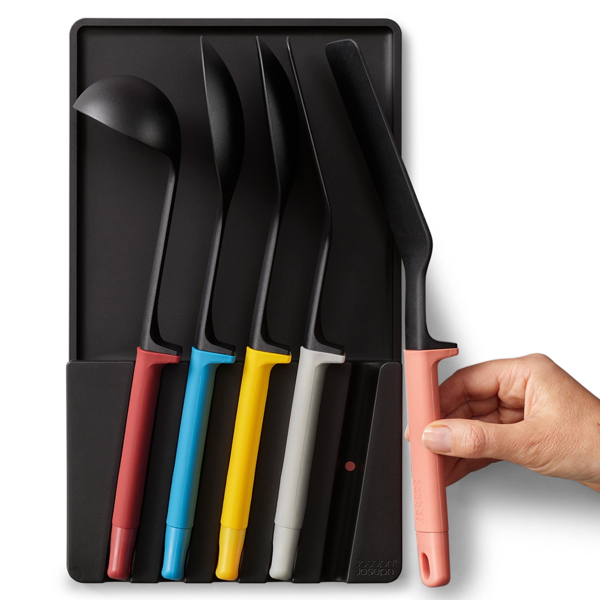 Joseph Joseph - Elevate™ 5-teiliges Utensilien-Set mit Schubladenaufbewahrung Joseph Joseph - Elevate™ 5-teiliges Utensilien-Set mit Schubladenaufbewahrung