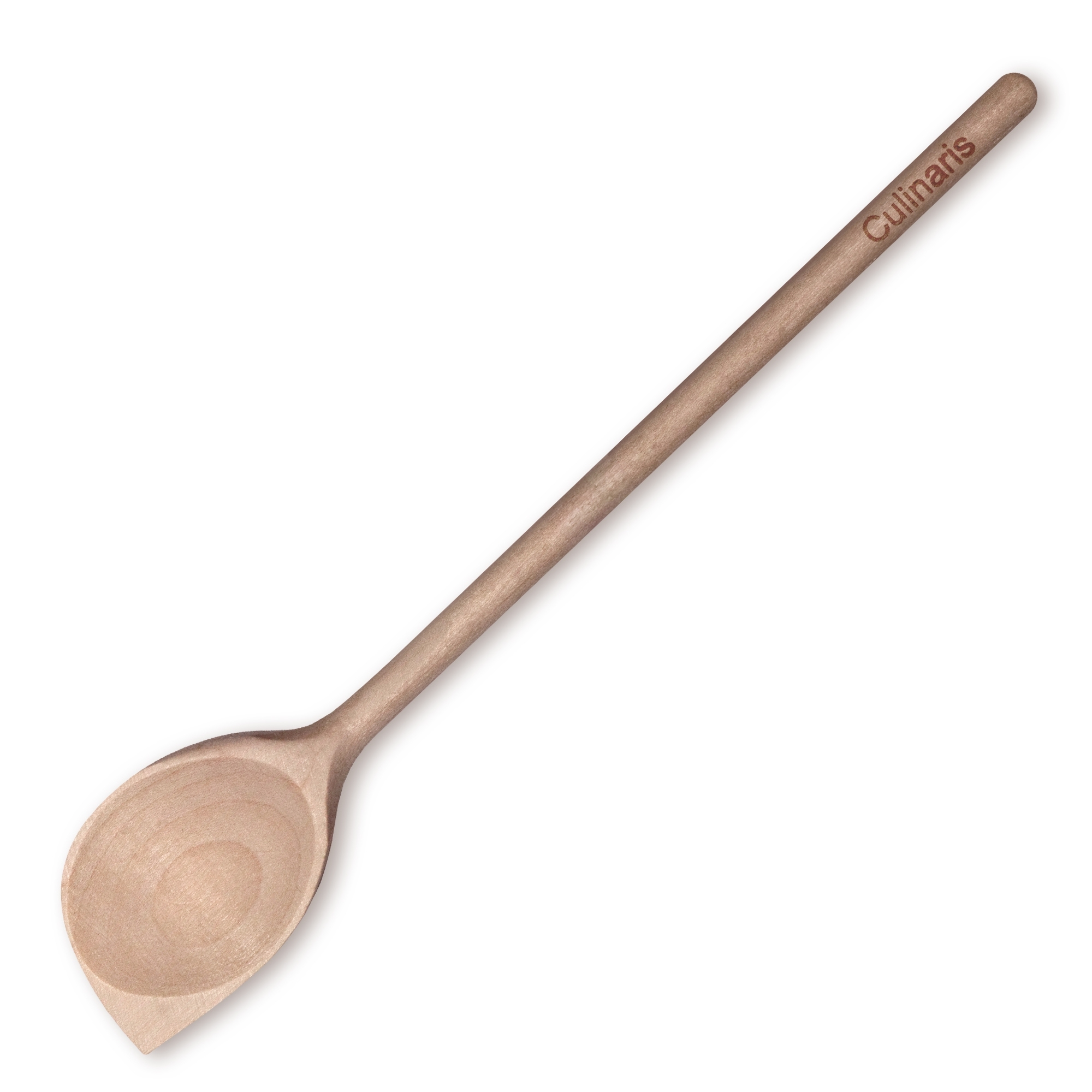 Pointed cooking spoon - maple wood - 25 cm | Culinaris Pointed cooking spoon - maple wood - 25 cm | Culinaris