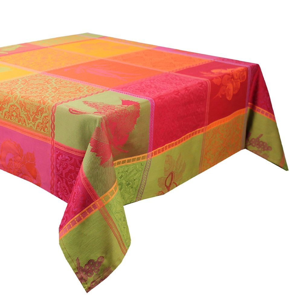 Garnier-Thiebaut Tablecloth - Mille Tutti Frutti Sangria - oB - different sizes