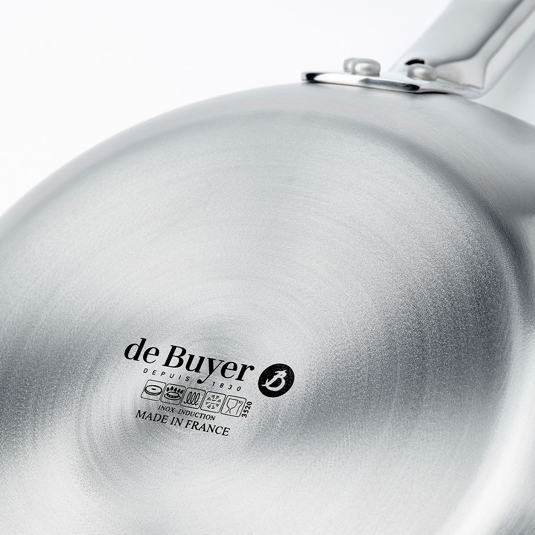 de Buyer - Stainless Steel Wok 32 cm - ALCHIMY de Buyer - Stainless Steel Wok 32 cm - ALCHIMY