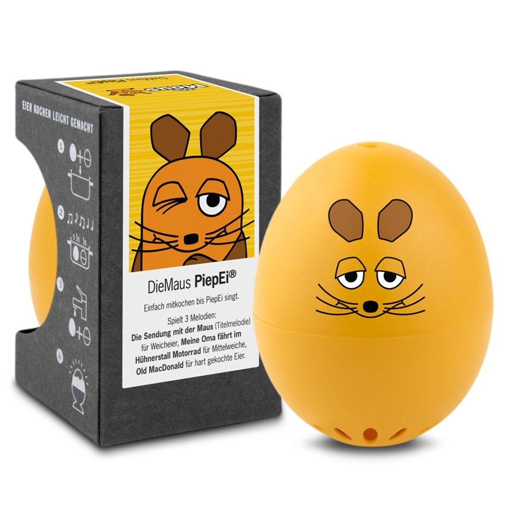 Brainstream PiepEi Maus egg timer for perfect eggs
