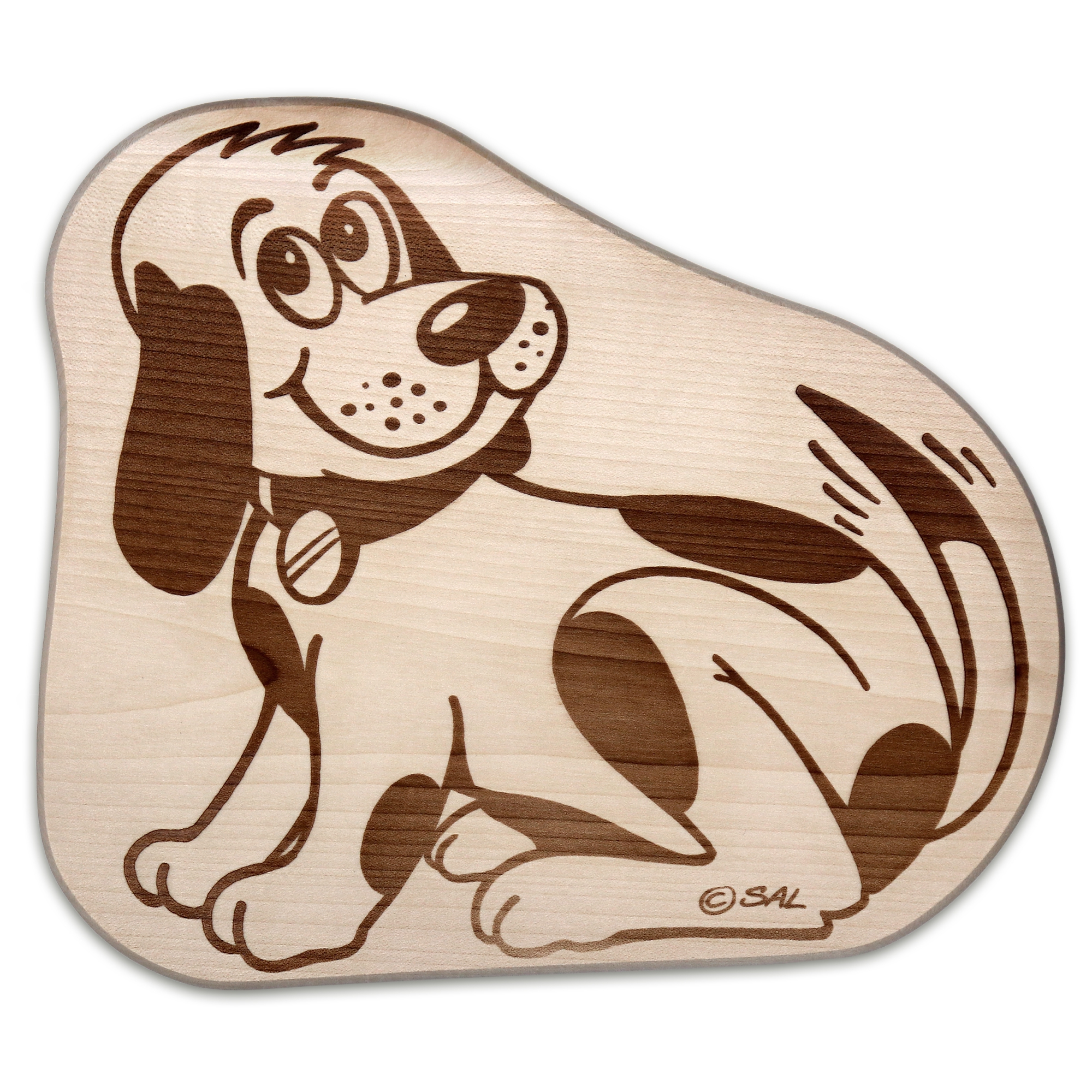 Culinaris - Breakfast board - maple wood - dog