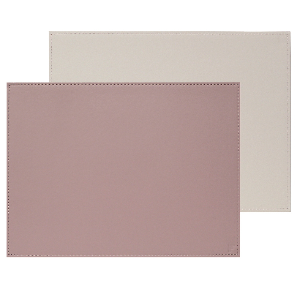 Freeform - Placemat - Old pink / stone - 40 x 30 cm