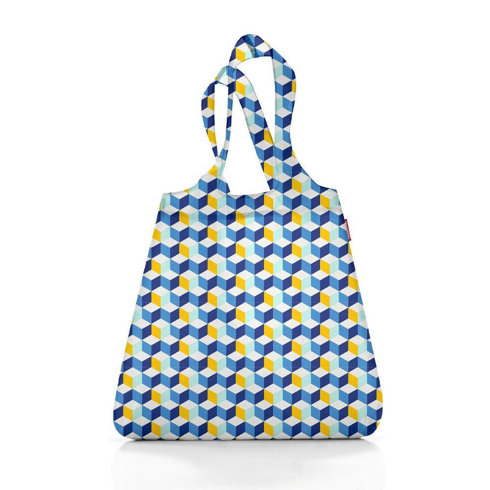 reisenthel - mini maxi shopper - blue patterned