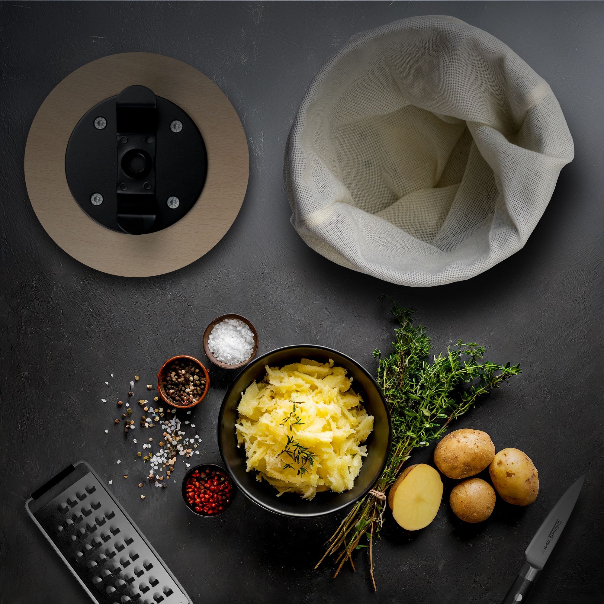 Original Thuringian dumpling press - large | Culinaris Original Thuringian dumpling press - large | Culinaris