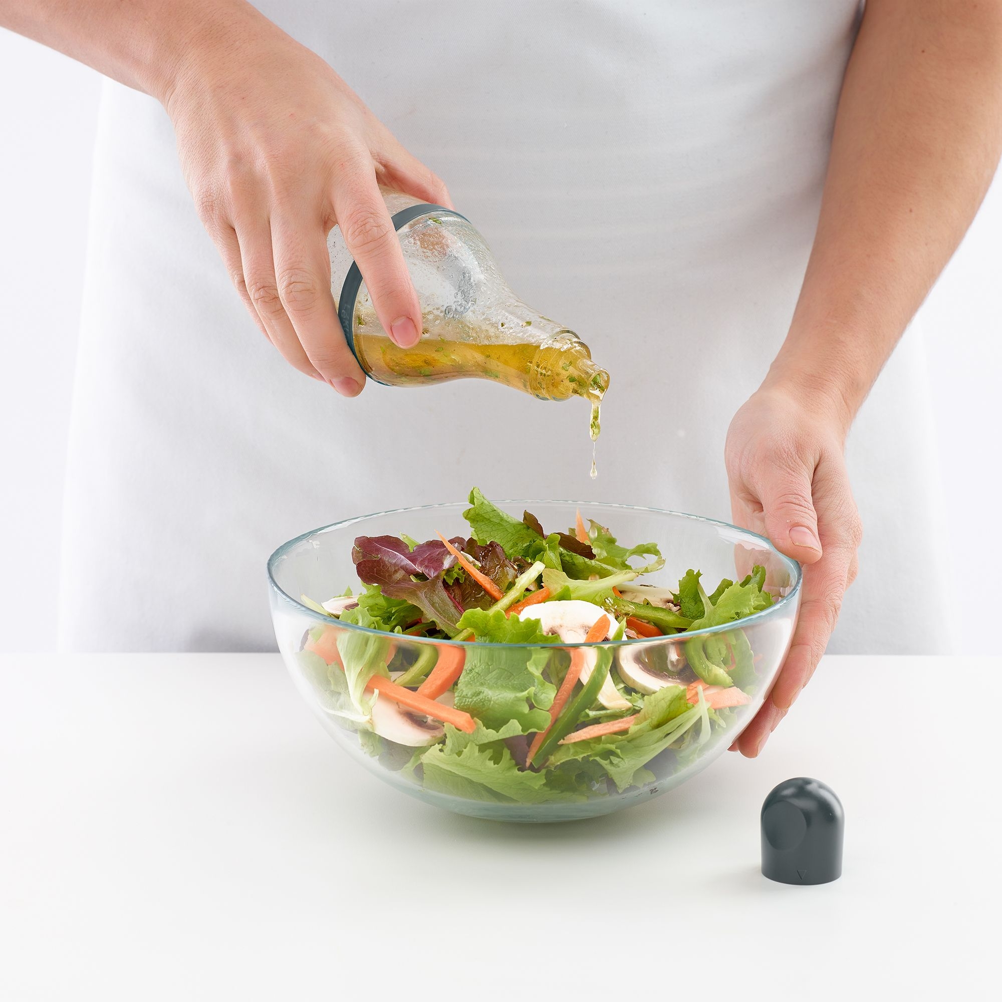 Lékué - Dressing Shaker, grey