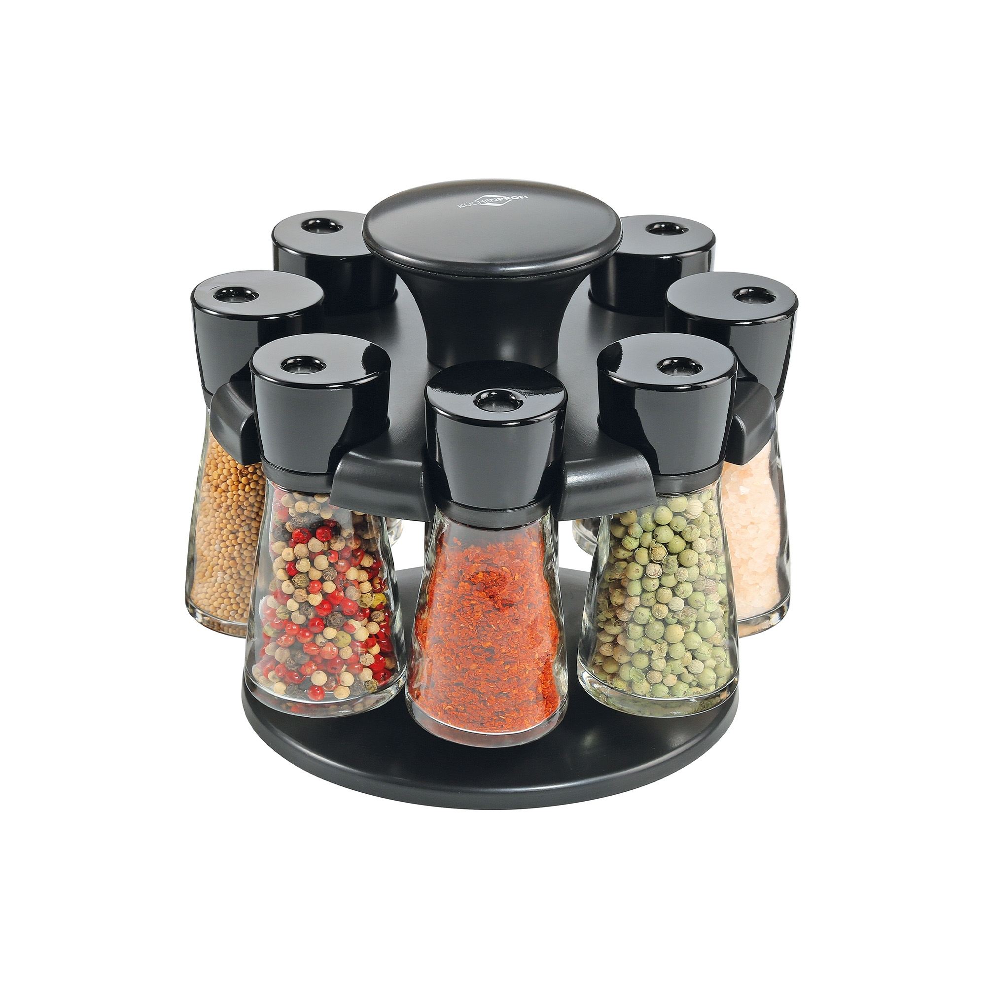 Spice carousel Küchenprofi RONDO with 8 spice jars