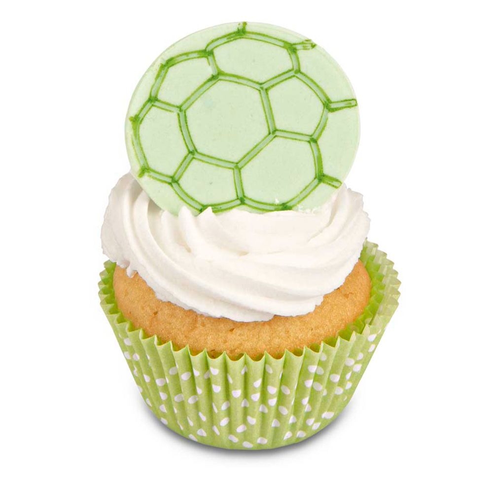 Städter - Ausstecher mit Auswerfer Fußball - 35 / 55 / 80 mm - Set, 3-teilig Städter - Ausstecher mit Auswerfer Fußball - 35 / 55 / 80 mm - Set, 3-teilig