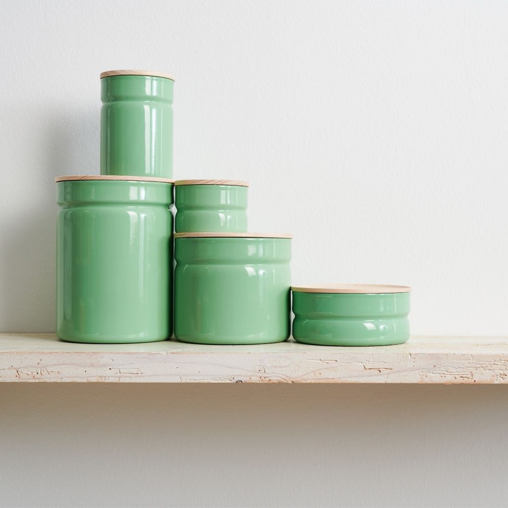 Riess TRUEHOMEWARE - Kitchenmanagement - Enamel storage boxes - 1390 ml