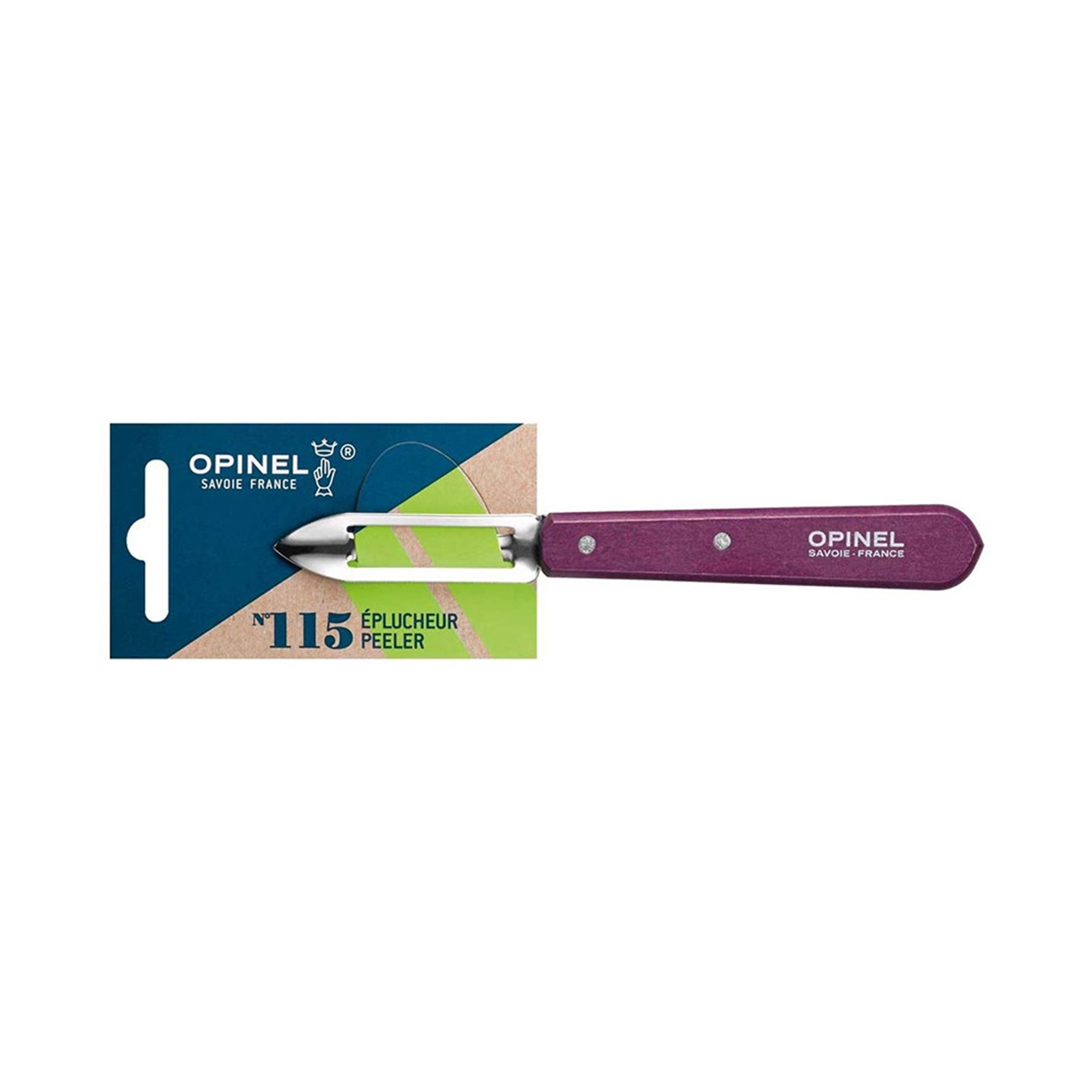 Opinel - Vegetable Peeler No 115 - purple