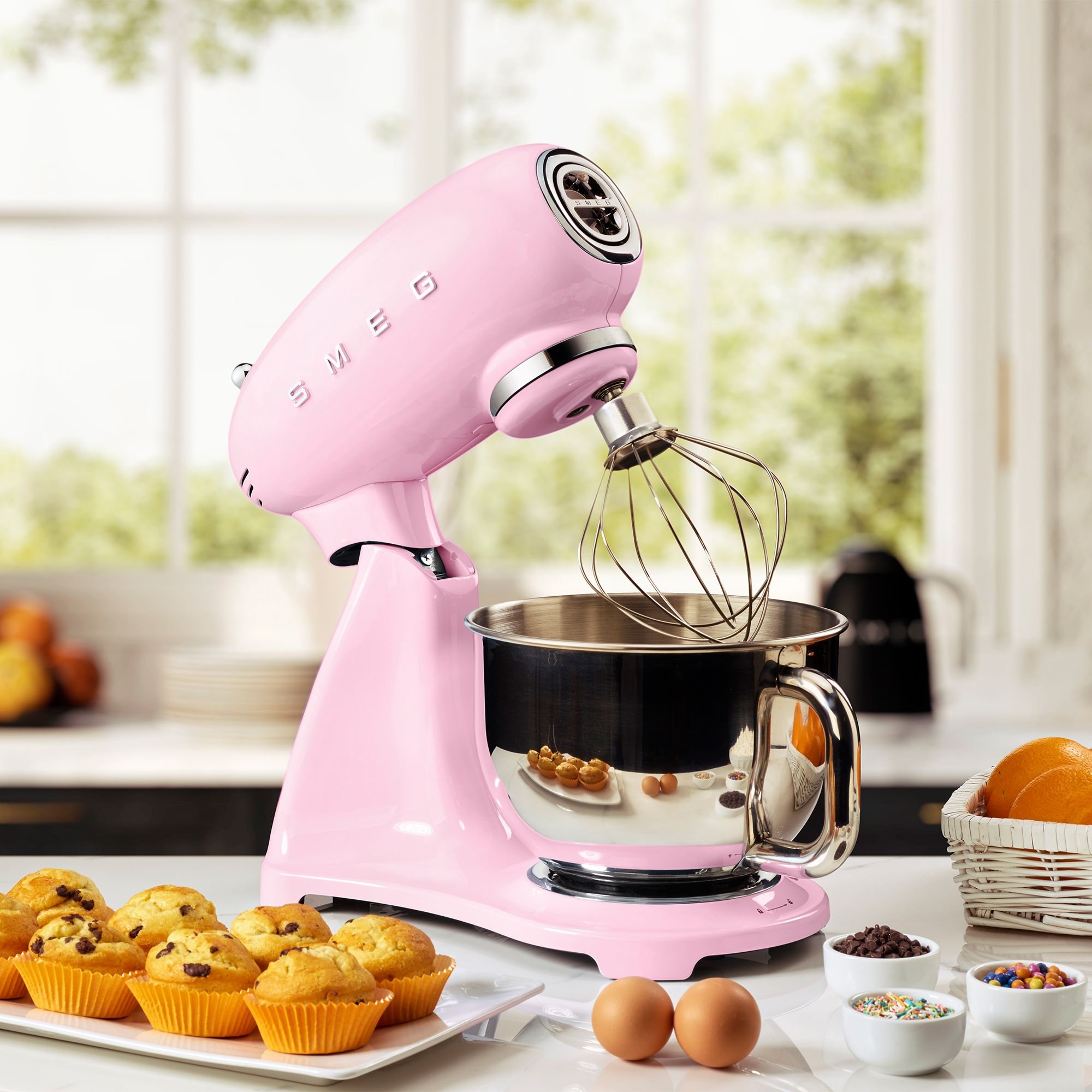 Smeg - Küchenmaschine SMF03 - Full-Color - Cadillac Pink Smeg - Küchenmaschine SMF03 - Full-Color - Cadillac Pink