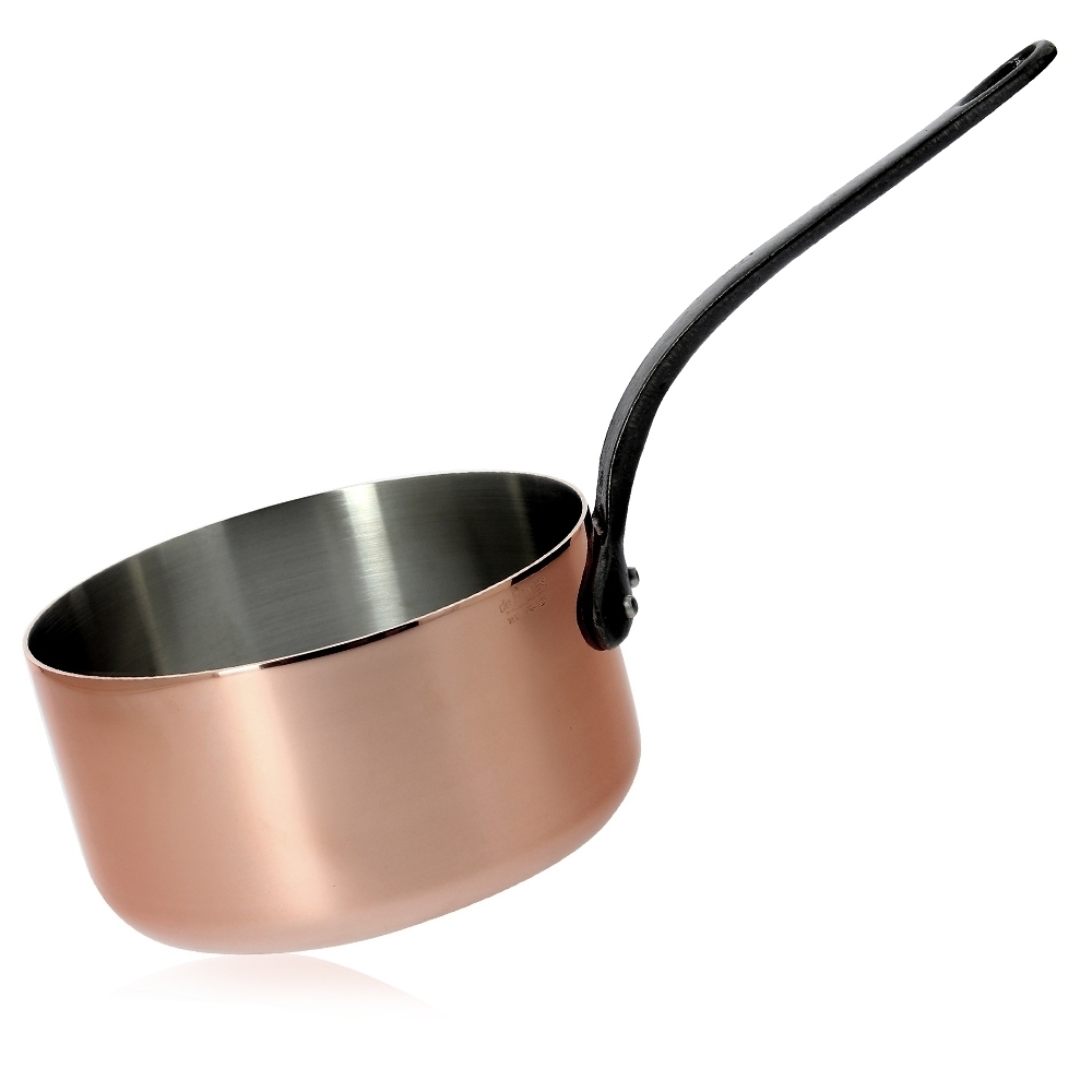 de Buyer - Copper Saucepan with cast iron handle - First Classe de Buyer - Copper Saucepan with cast iron handle - First Classe