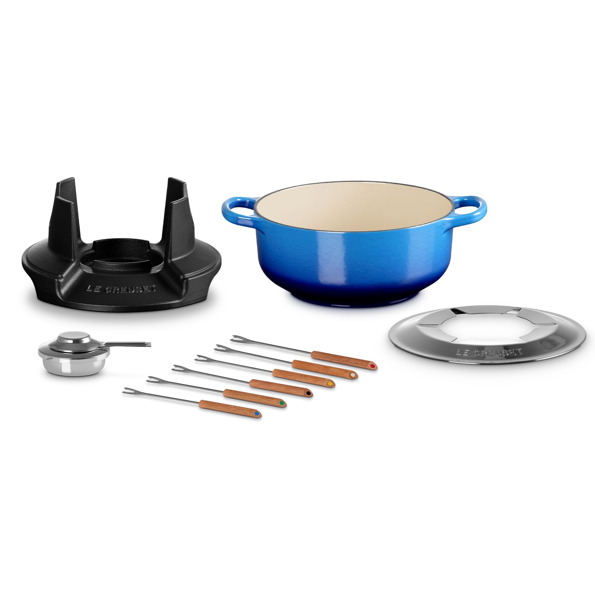 Le Creuset - Signature cast-iron fondue set