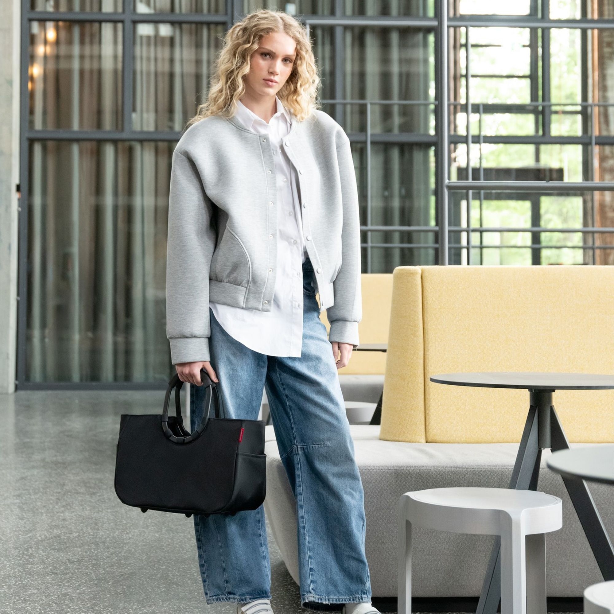 reisenthel - loopshopper M - frame black/black