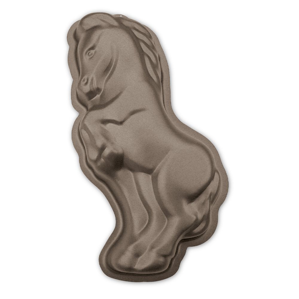 Städter - Cake Mould - Silver Star, the horse - 18 x 33 x 6 cm - 1.800 ml