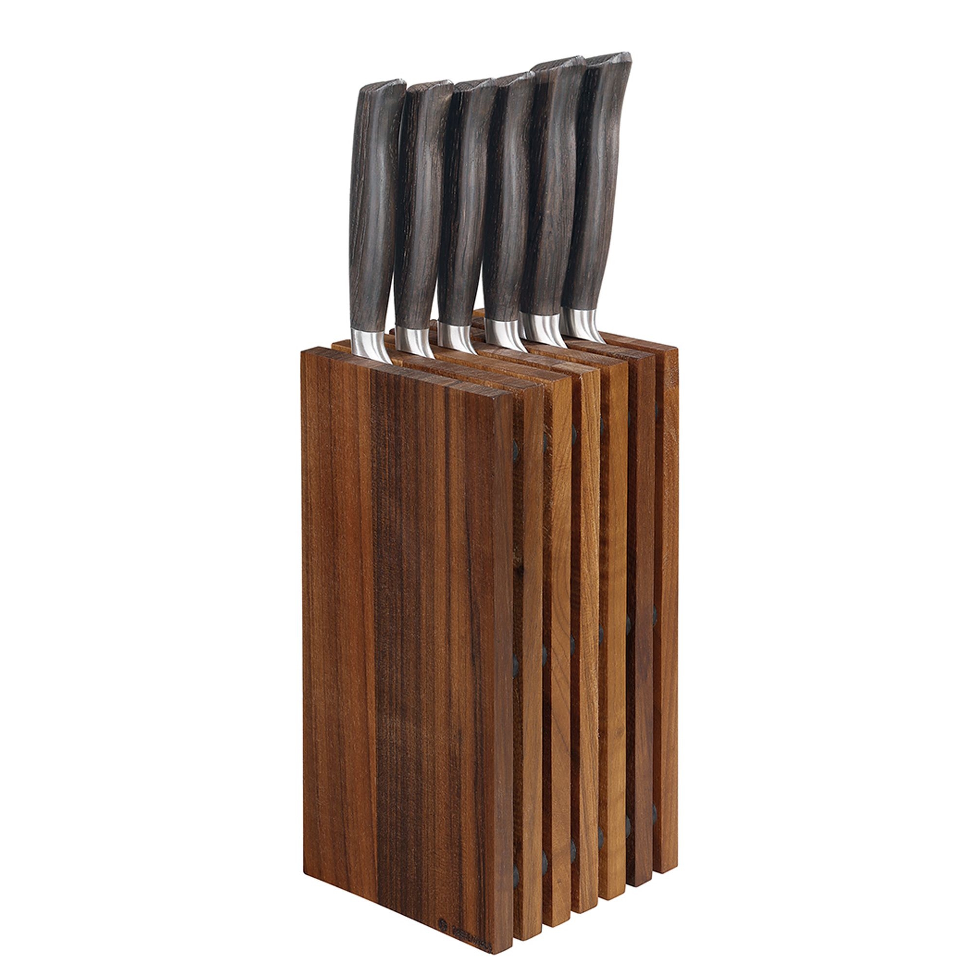 Zassenhaus - Messerblock Nuss (dunkel) Zassenhaus - Messerblock Nuss (dunkel)