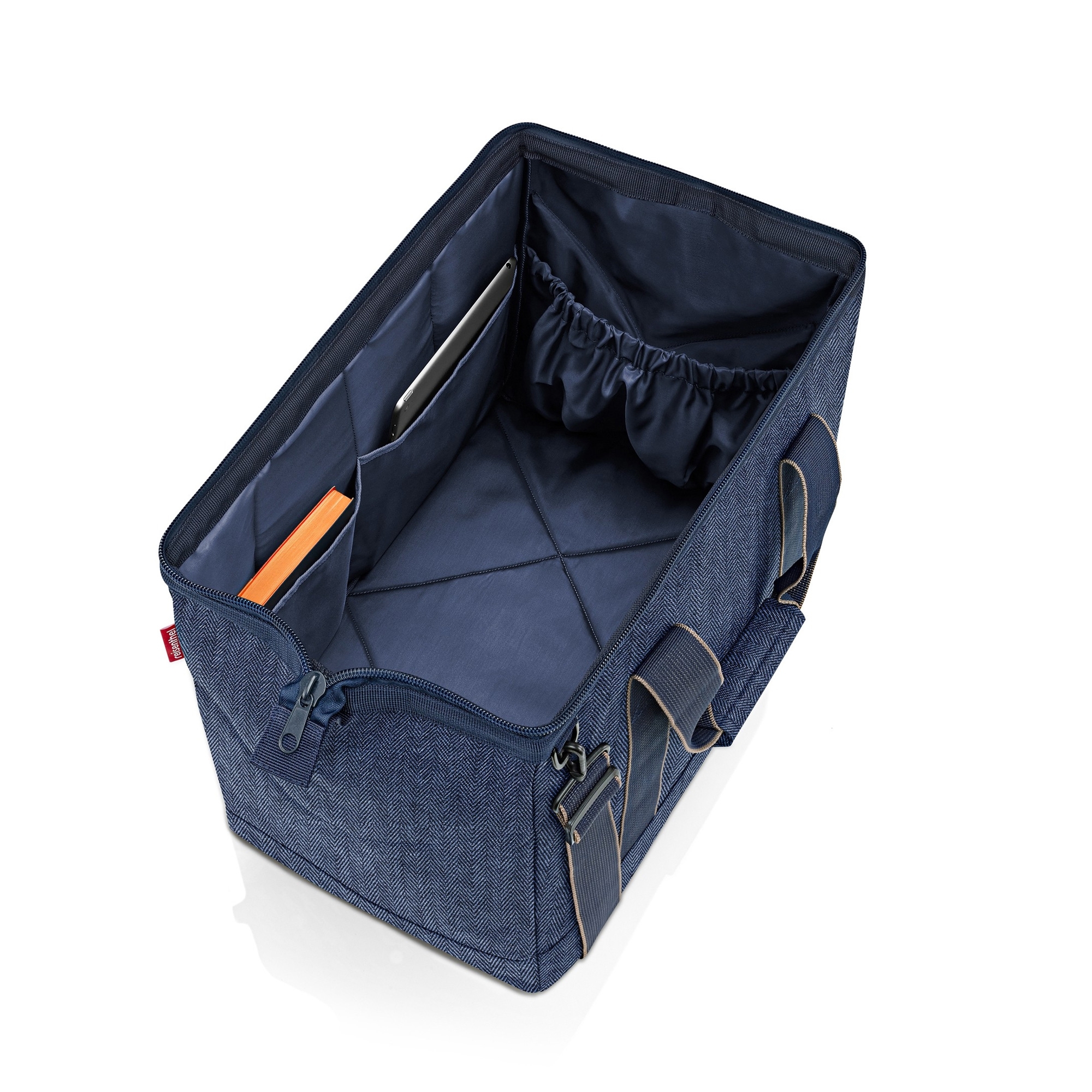 reisenthel - allrounder L - herringbone dark blue reisenthel - allrounder L - herringbone dark blue