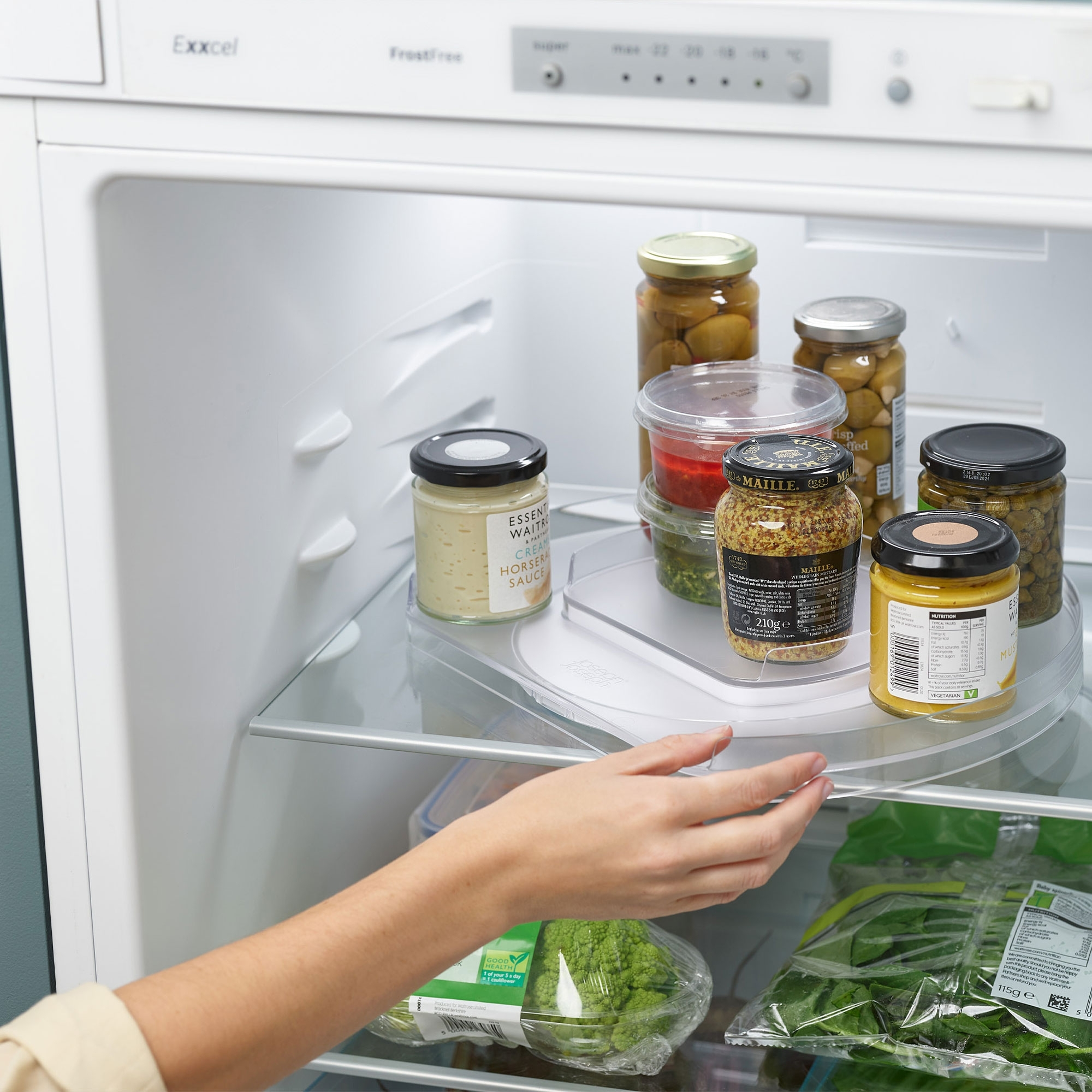 Joseph Joseph FridgeStore rotating organiser in fridge
