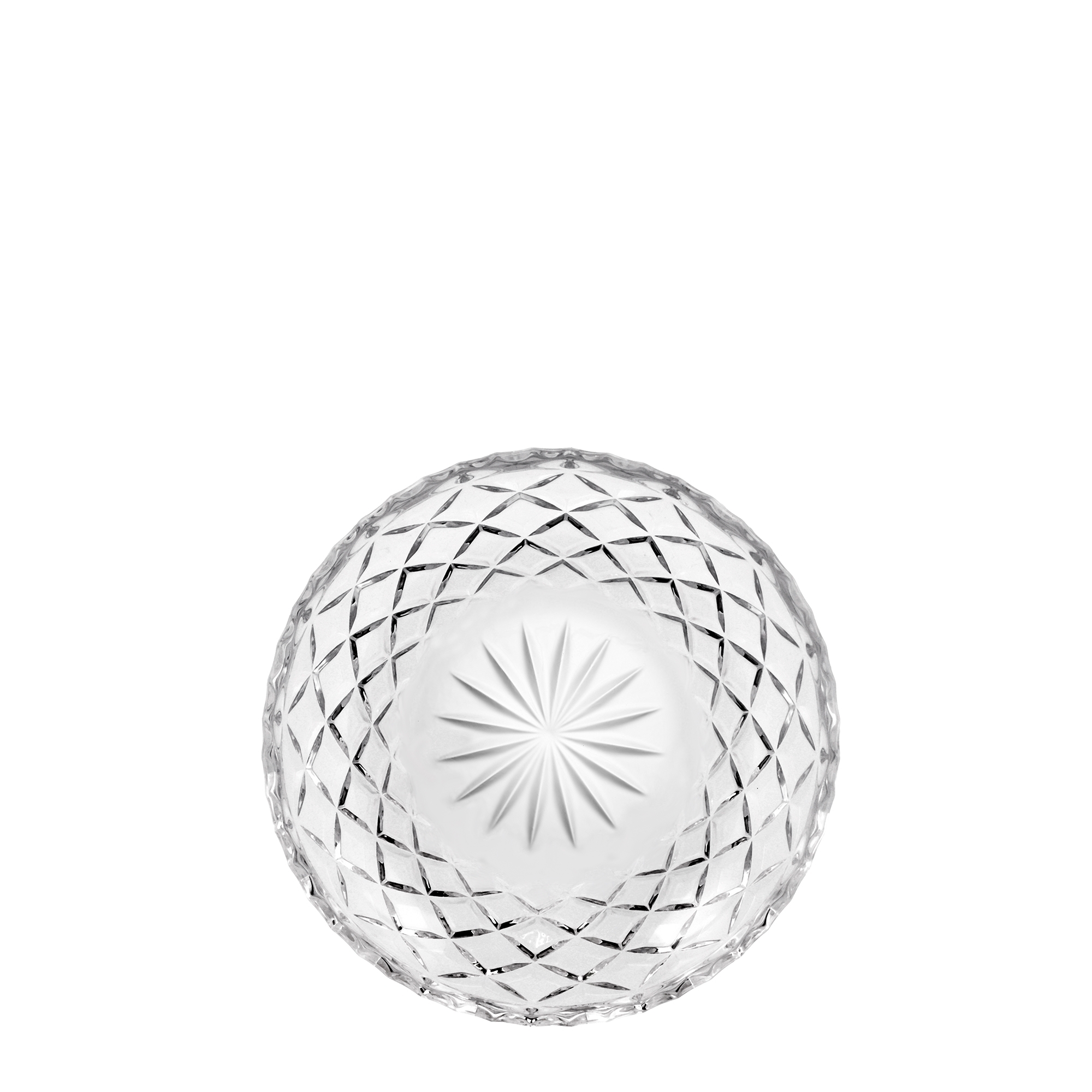 Lyngby Glas -Sorrento - Teller 16 cm - Klar - 6 Stck.