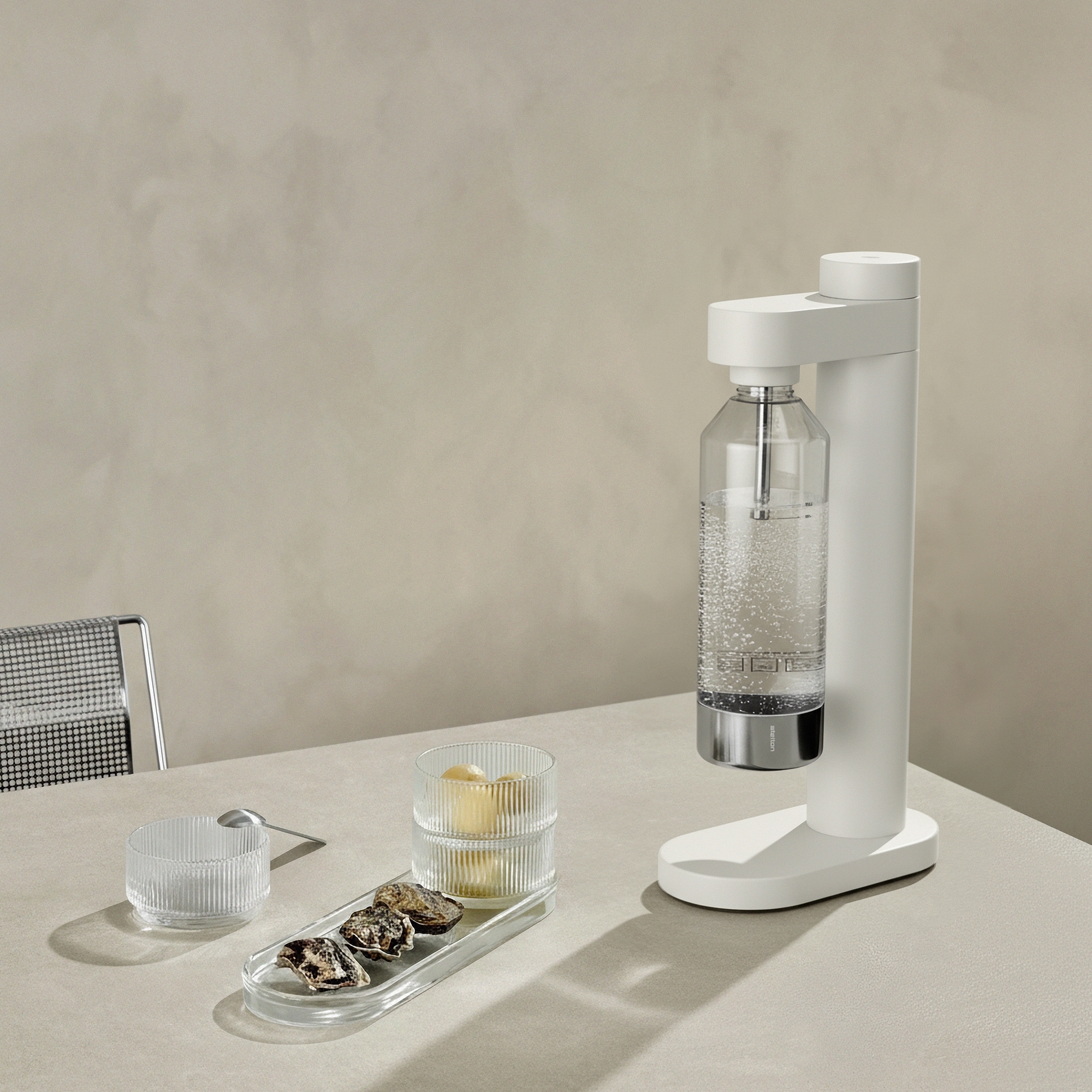 Stelton - Brus Wassersprudler - soft white
