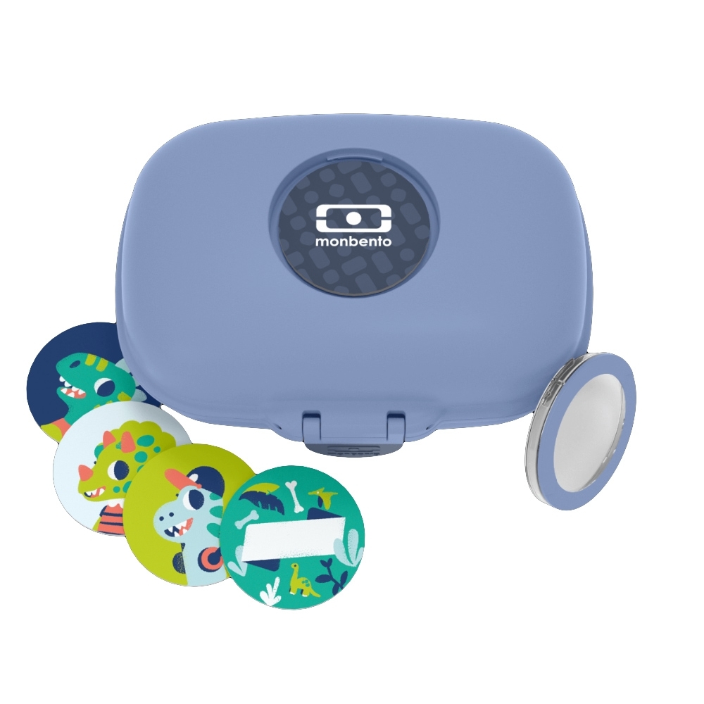 monbento - MB Gram Snack Box Grafik Blue infinity monbento - MB Gram Snack Box Grafik Blue infinity
