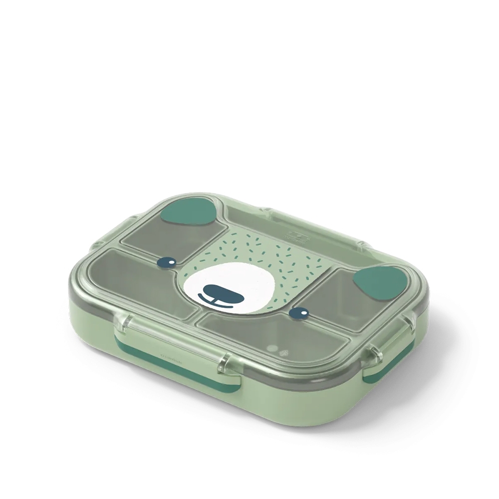 monbento - children's lunch box MB Wonder, Green Bear