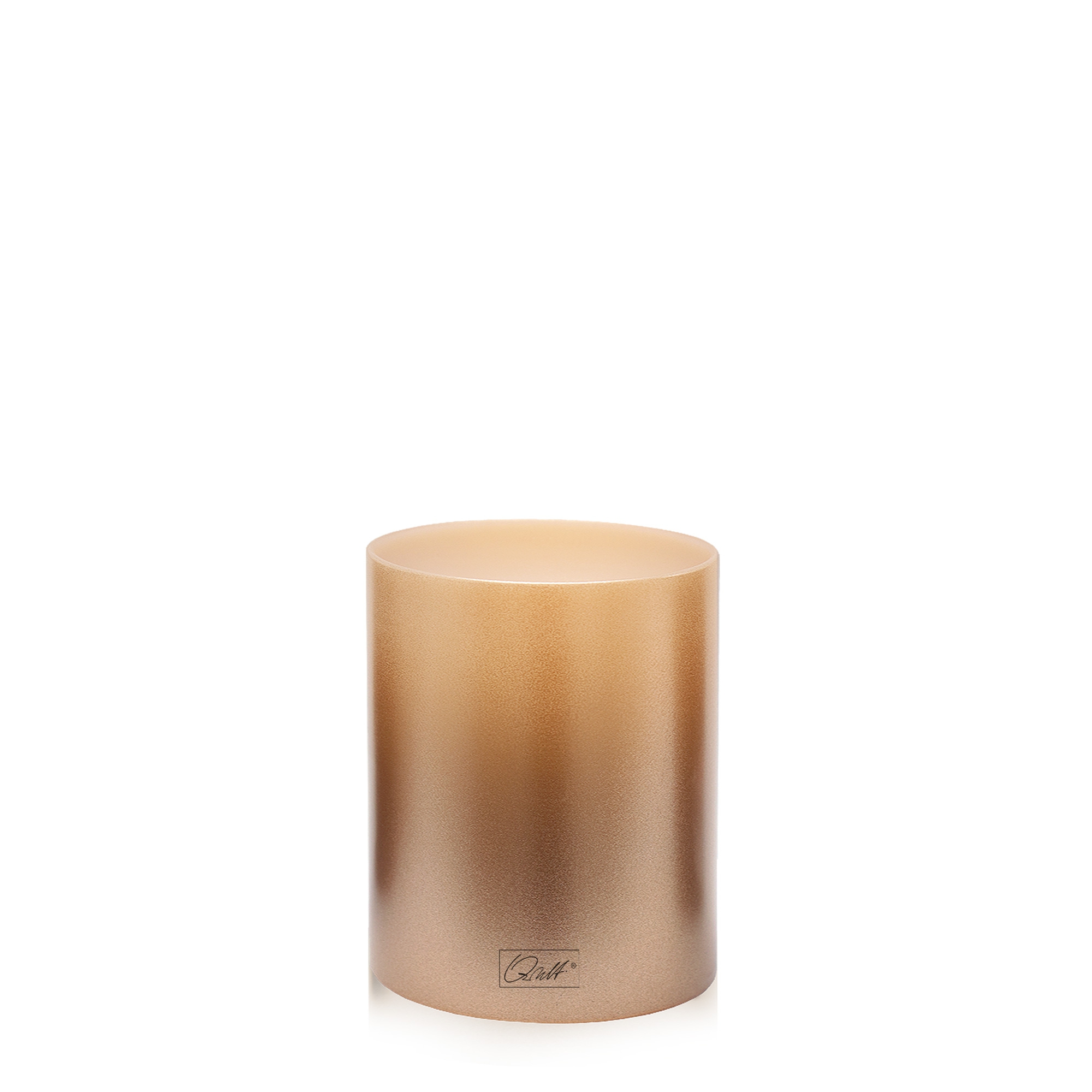 Qult Farluce Inside Metallic - Teelichthalter in Kerzenform - Kupfer
