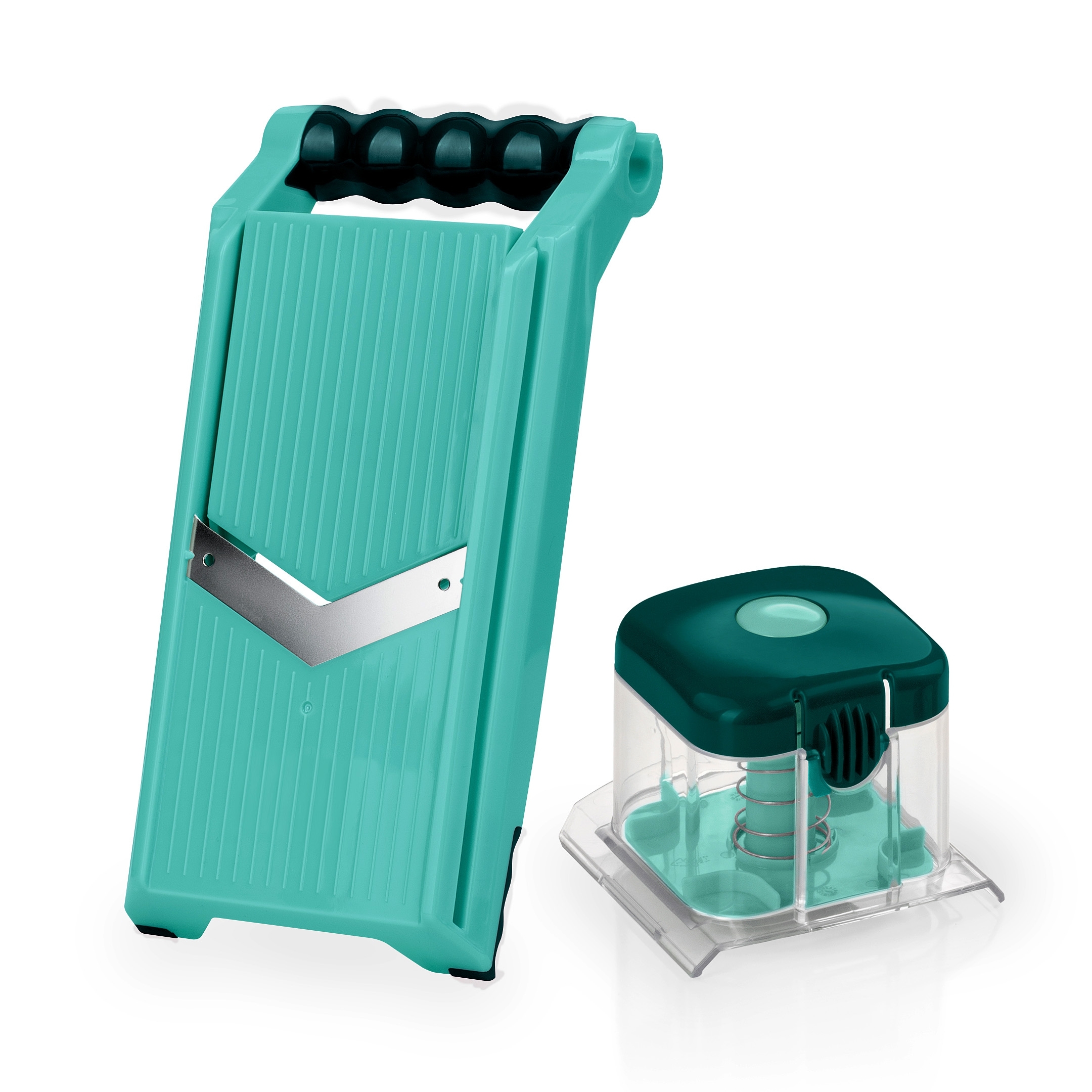 Genius - Nicer Dicer Chef Professional Adjustable slicer 2 pcs. Genius - Nicer Dicer Chef Professional Adjustable slicer 2 pcs.