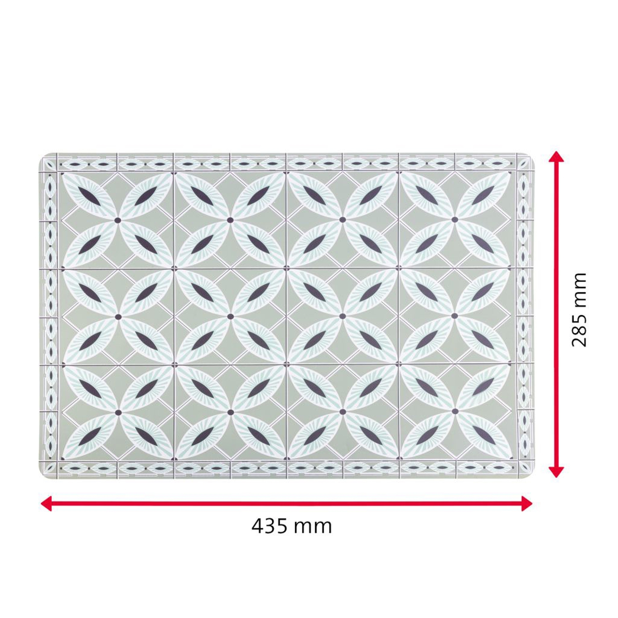 Westmark - "Arabesque" table set, 43.5 x 28.5 cm, green Westmark - "Arabesque" table set, 43.5 x 28.5 cm, green
