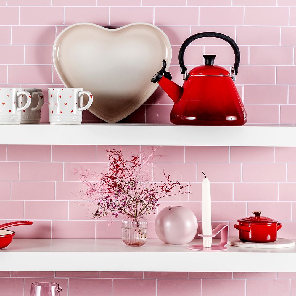 Le Creuset - Mini Cocotte mit goldenem Herzknauf