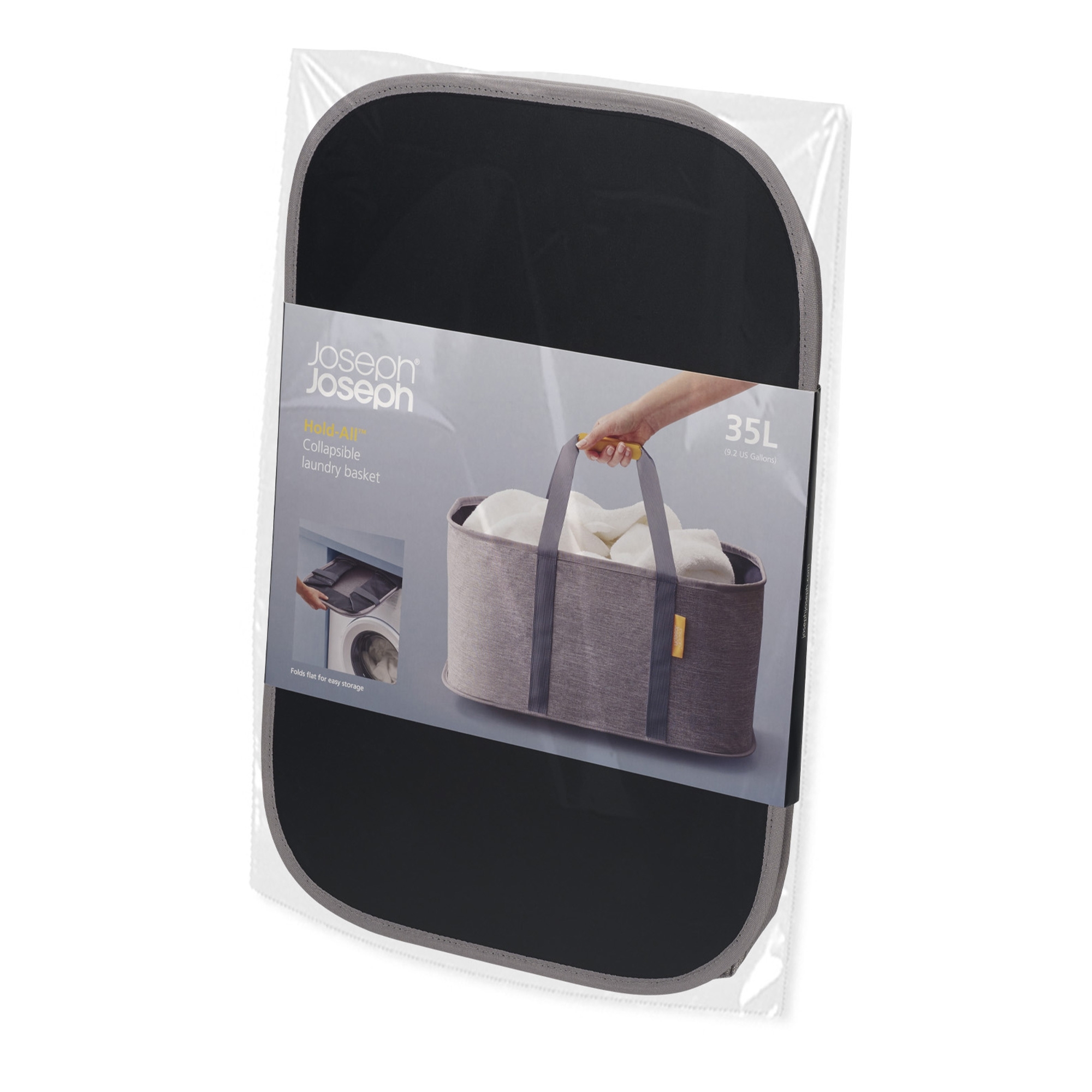 Joseph Joseph - Hold-All™ Grey Collapsible 35 L Laundry Basket - grey Joseph Joseph - Hold-All™ Grey Collapsible 35 L Laundry Basket - grey