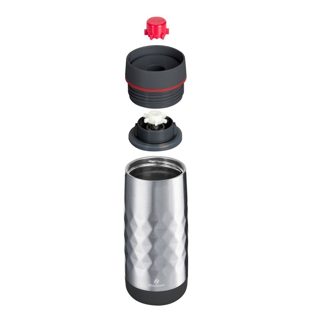 Westmark -  Thermo-Becher »Viva«, 400 ml, silber Westmark -  Thermo-Becher »Viva«, 400 ml, silber