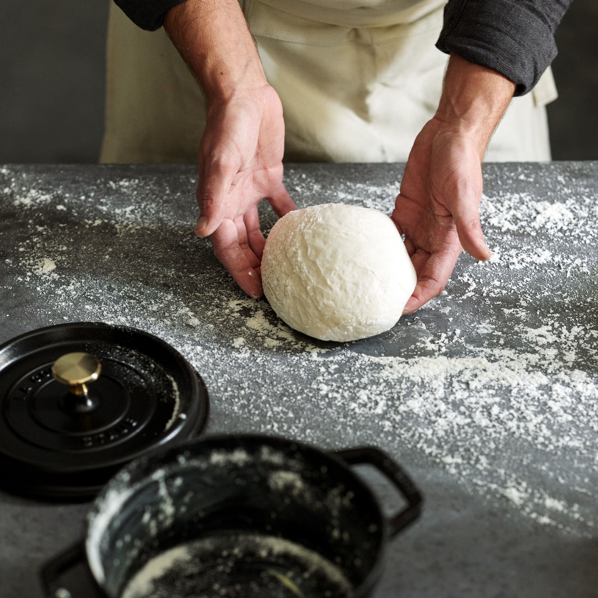 STAUB - Cocotte | round | 18 cm | Black