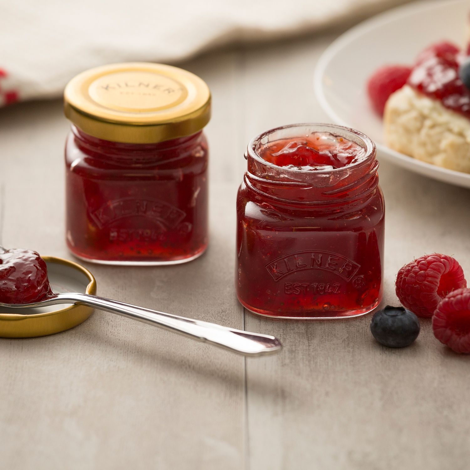 Kilner - 4 Mini Marmeladengläser im Set