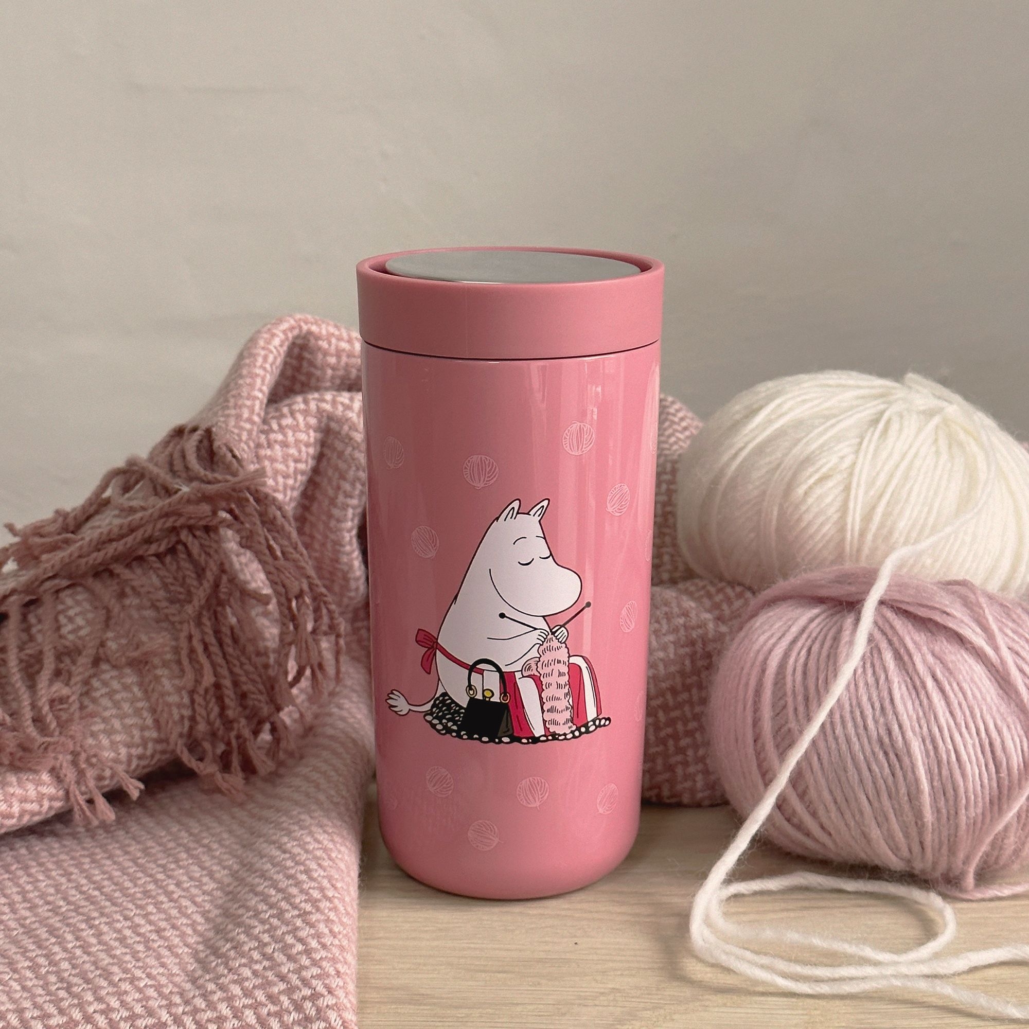 Stelton - To Go Click Thermobecher - 200 ml - Moomin Knitting