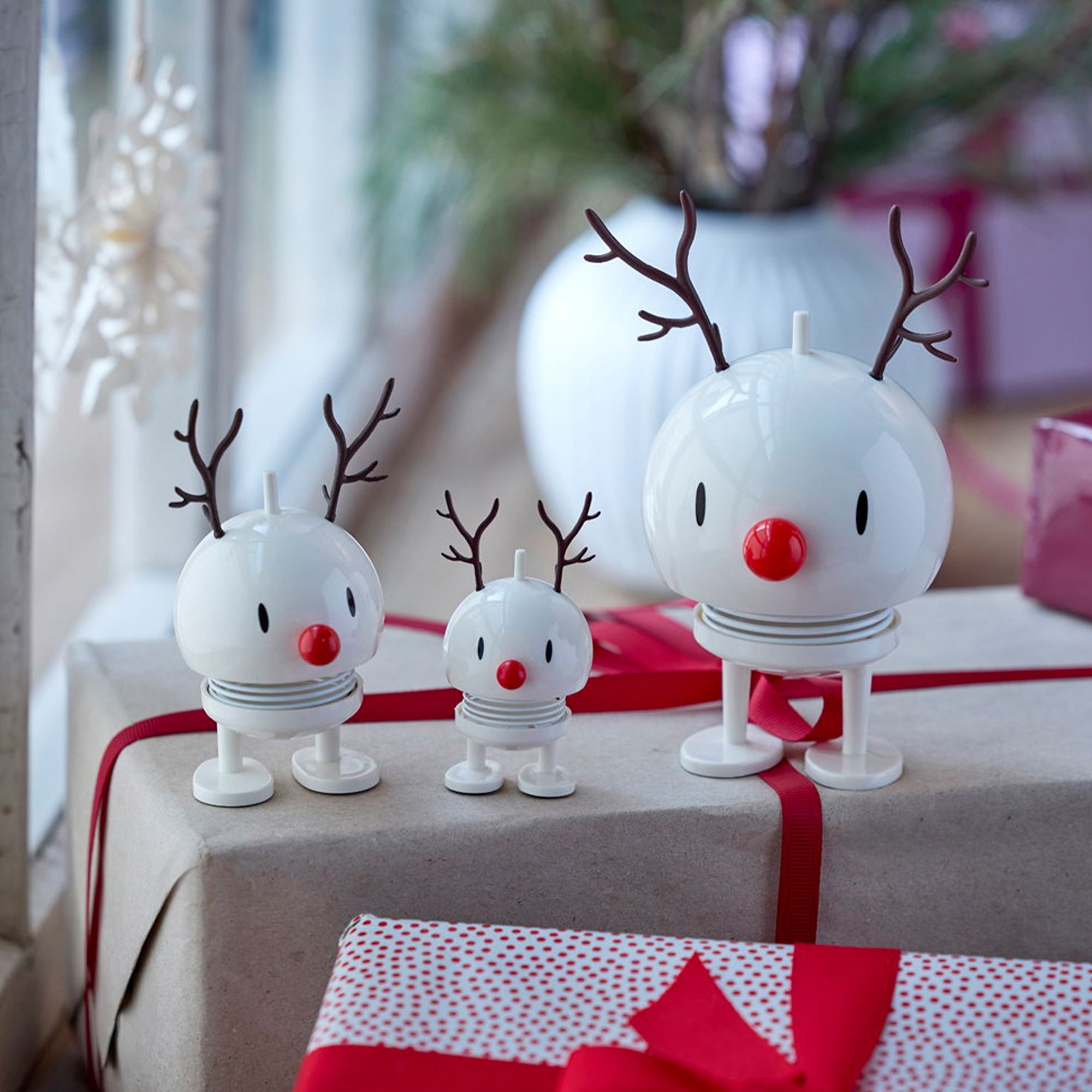 Hoptimist - Bumble Reindeer XS - White