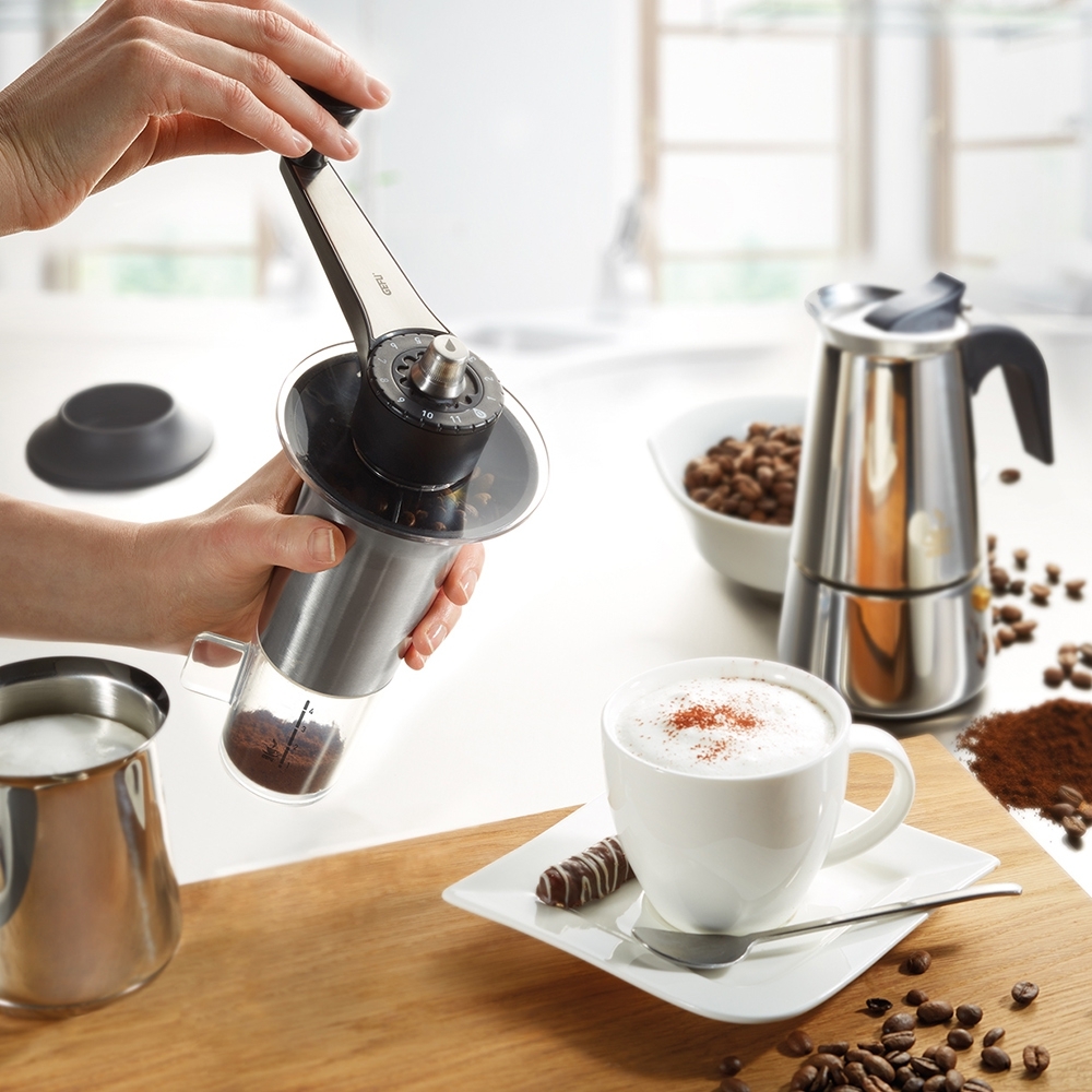 Gefu - Ersatz-Auffangbehälter f. Kaffeemühle LORENZO Gefu - Ersatz-Auffangbehälter f. Kaffeemühle LORENZO