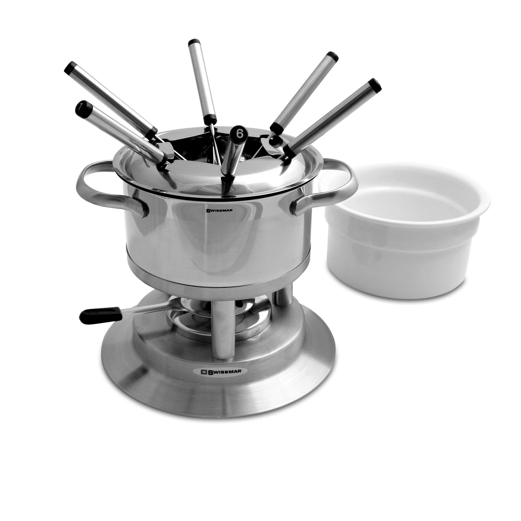 Swissmar - Arosa Fondue-Set - Edelstahl