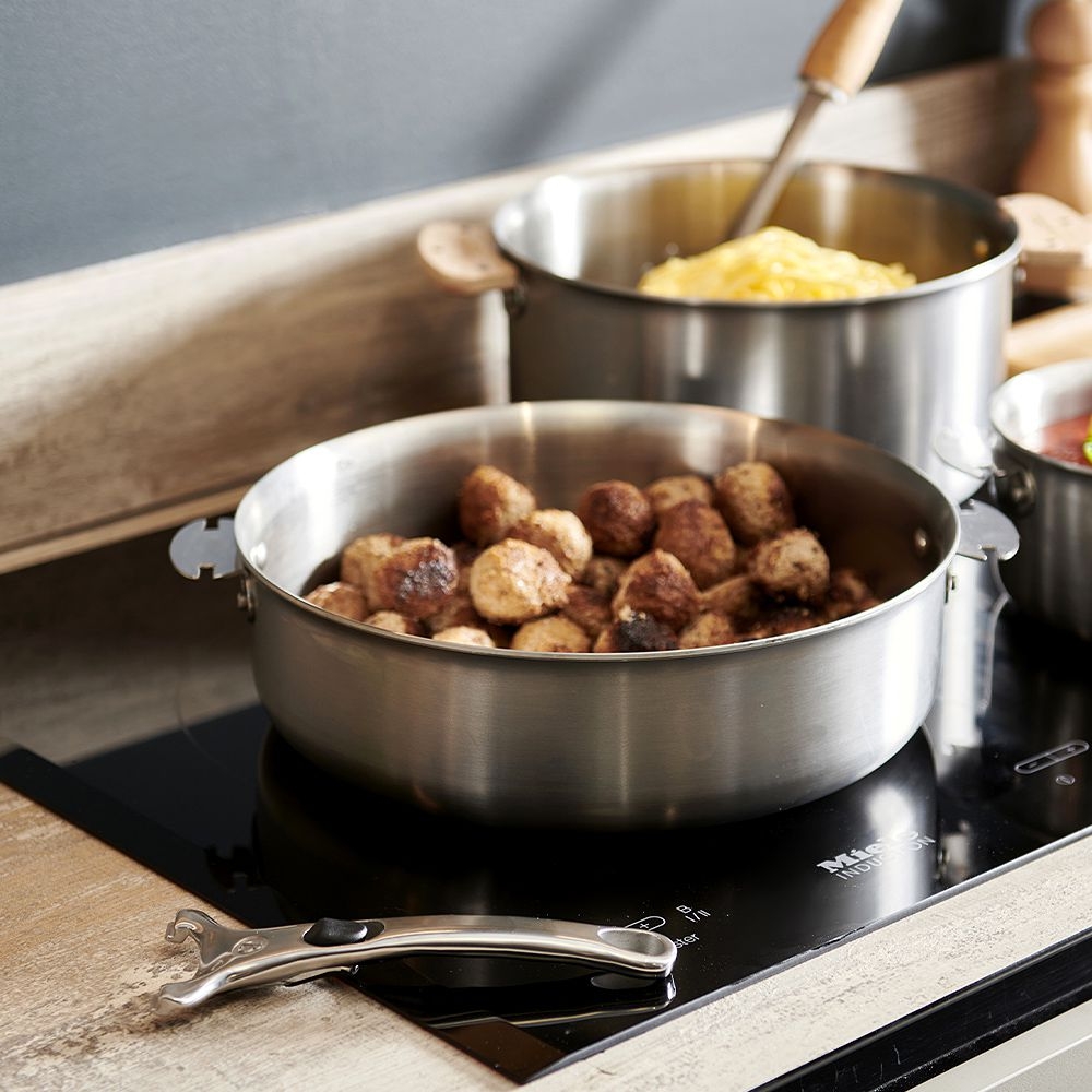 de Buyer - Removable handle LOQY - Cast stainless steel de Buyer - Removable handle LOQY - Cast stainless steel