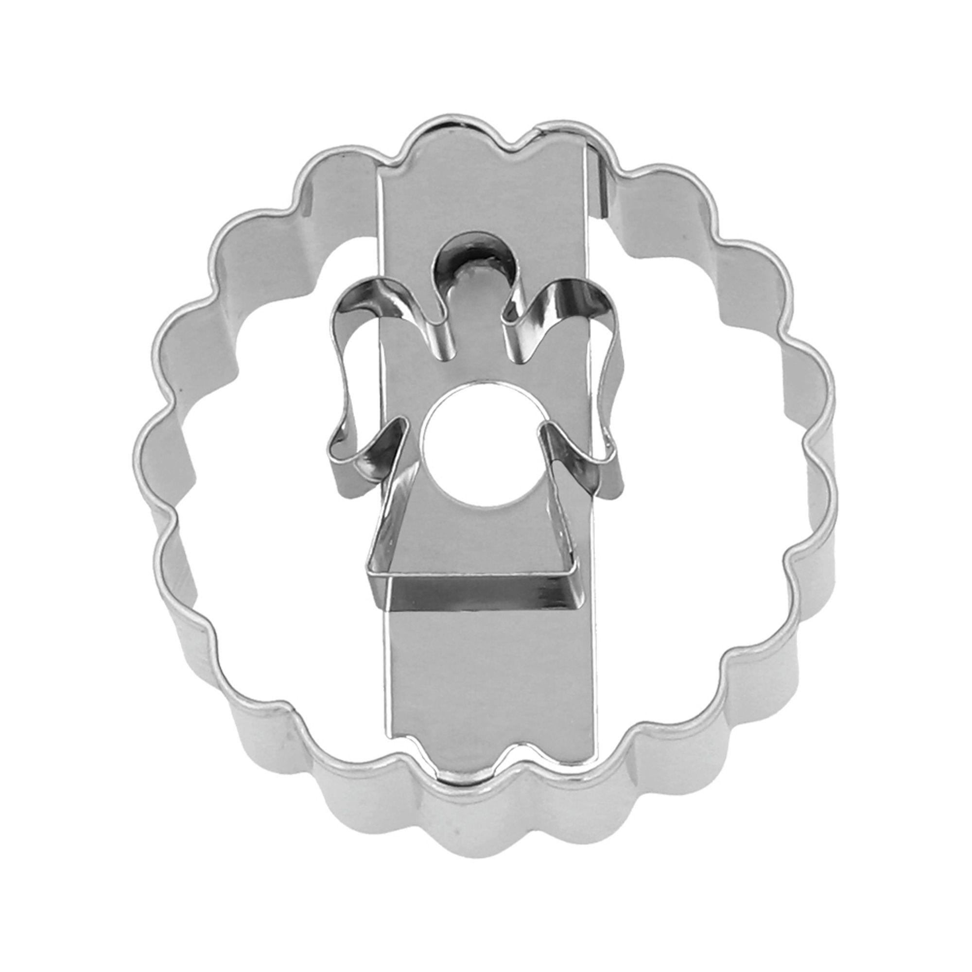 Birkmann - Cookie cutter - Linz angel - 5 cm