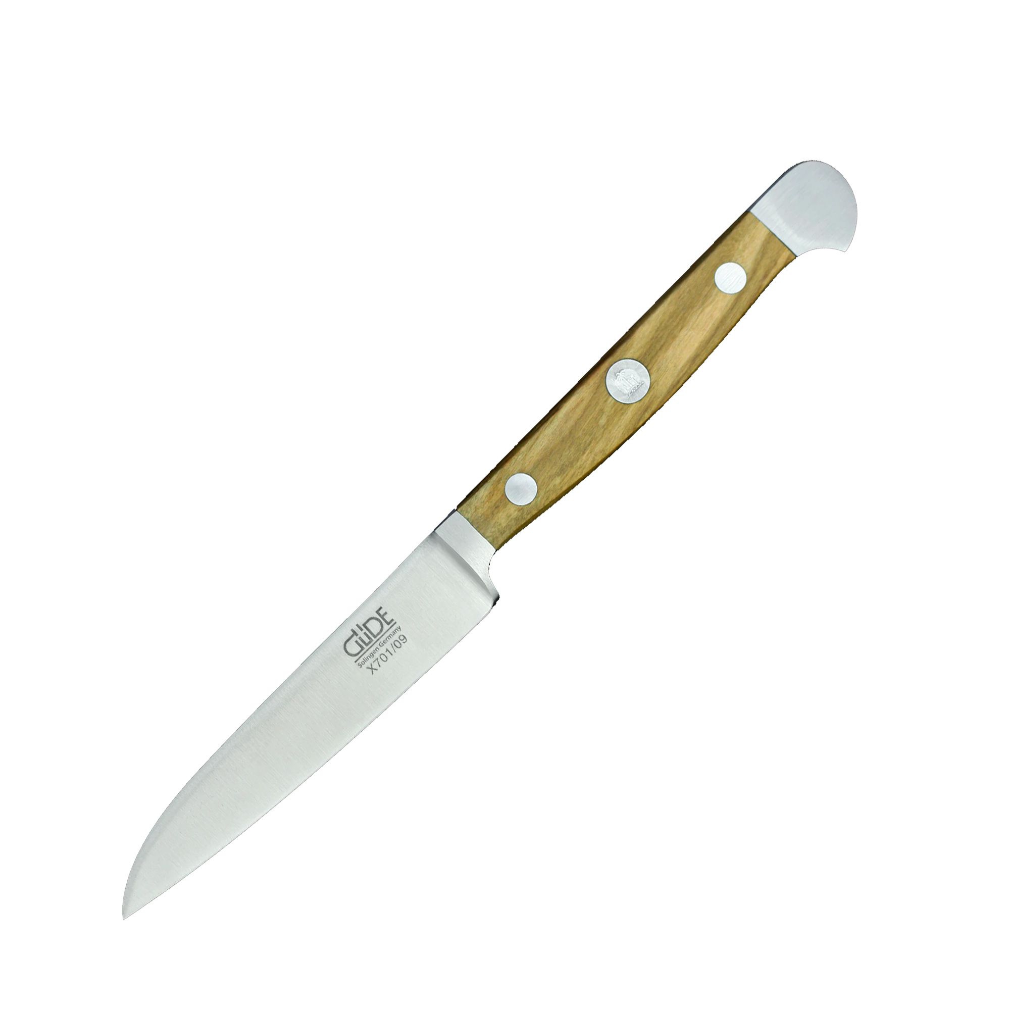 Güde - Vegetable knife 9cm - Alpha Olive Series