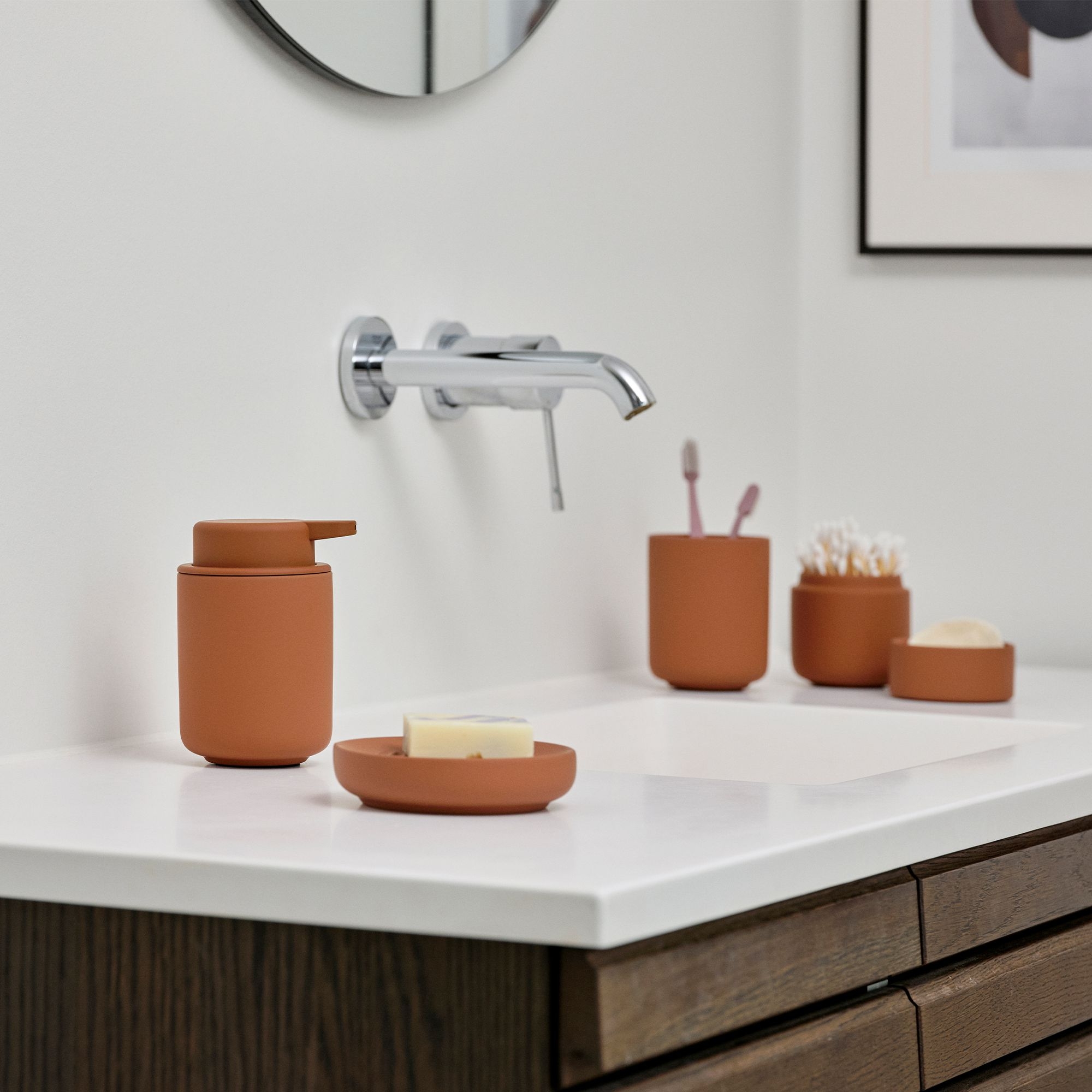 Zone - Ume Soap Dispenser - Terracotta